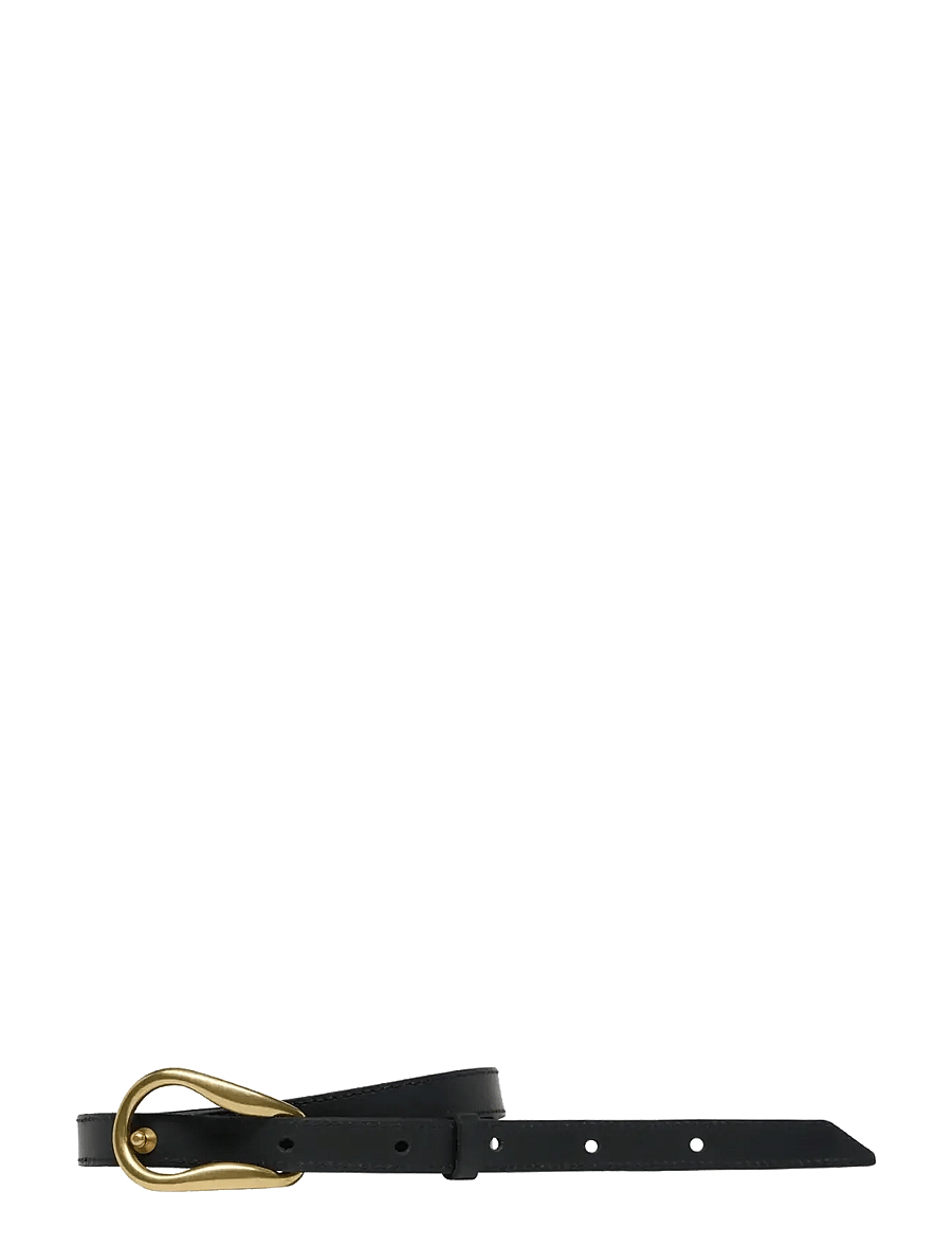 Lee Jeans - LOOP BELT - nahkrihmad - black - 1