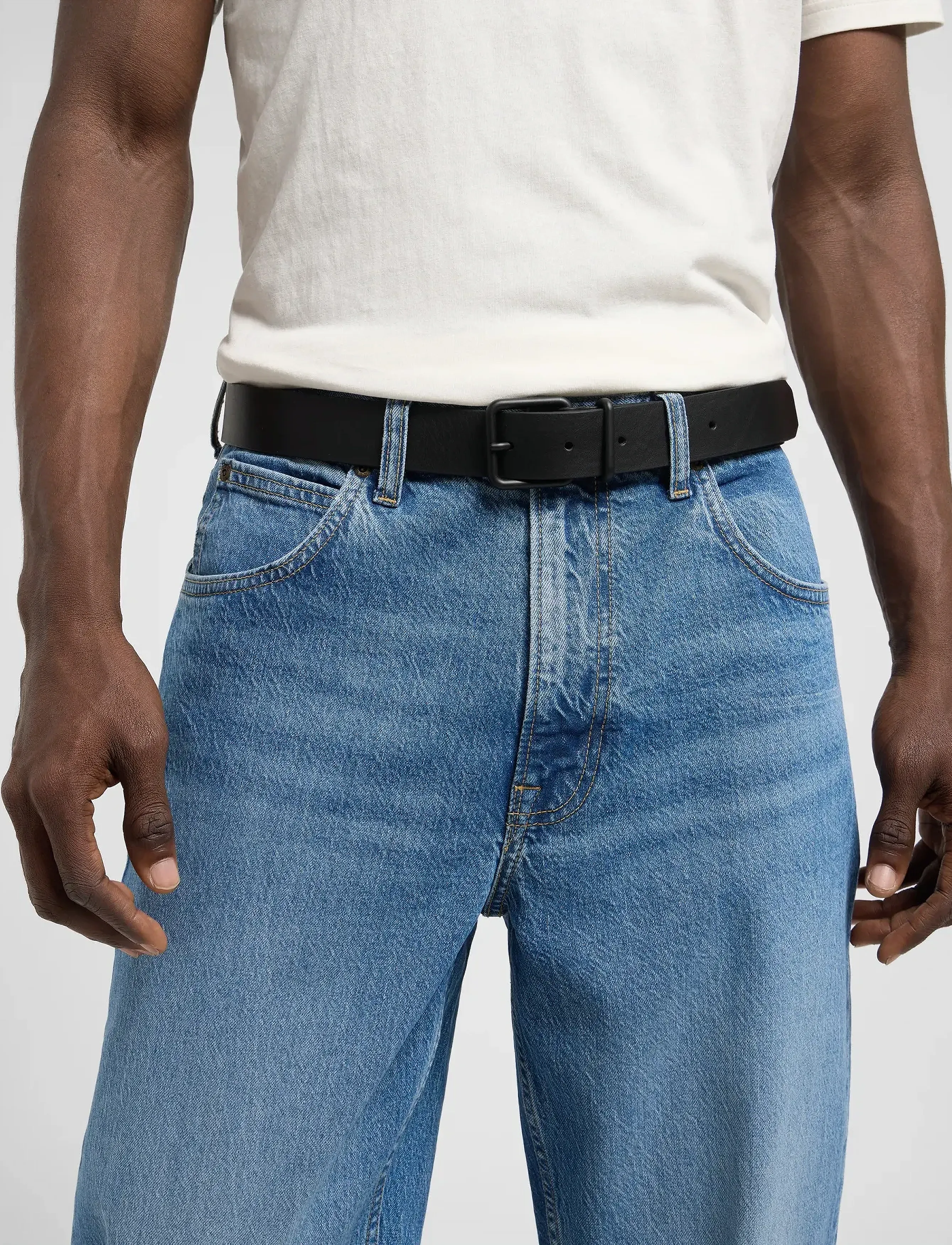 Lee Jeans CASUAL BELT - Bælter - BLACK / black