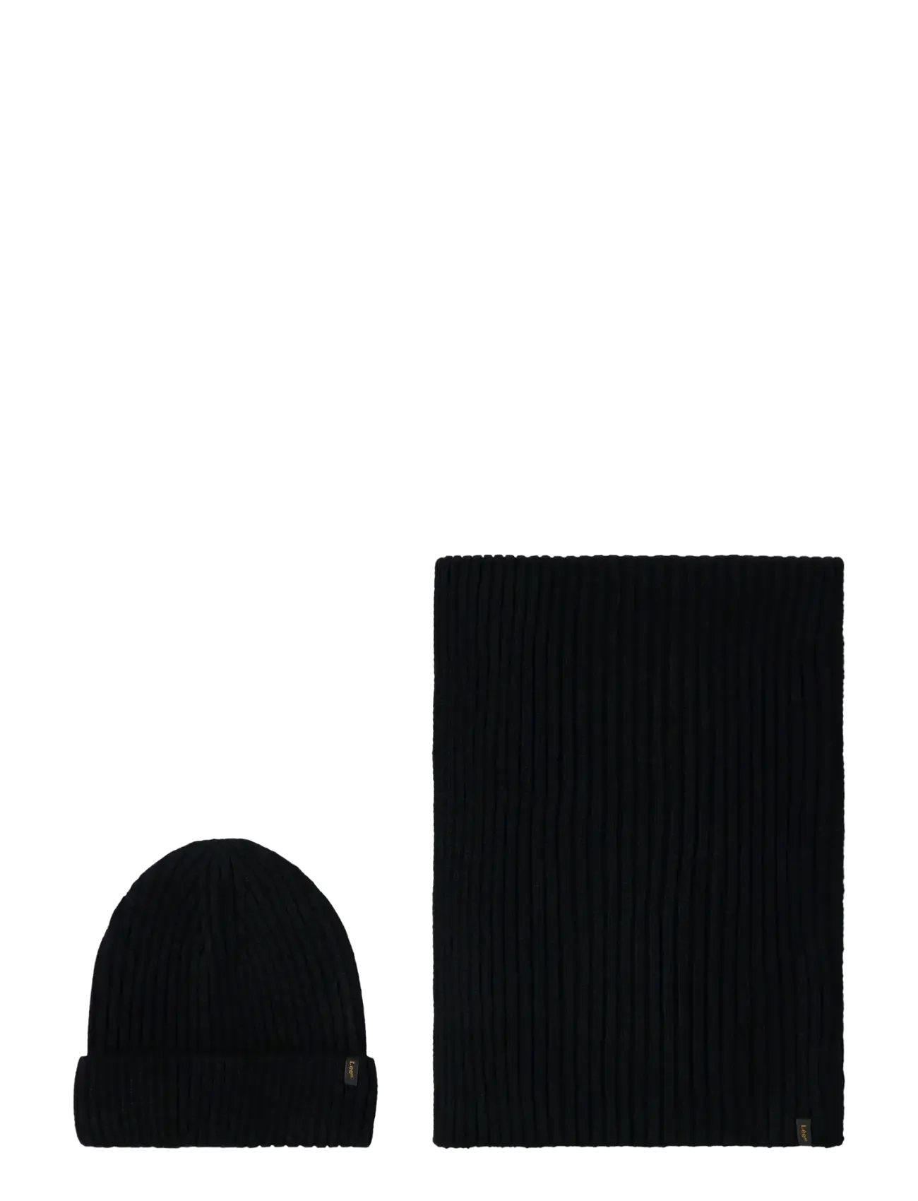Lee Jeans XMAS PACK - Tørklæder - BLACK / black
