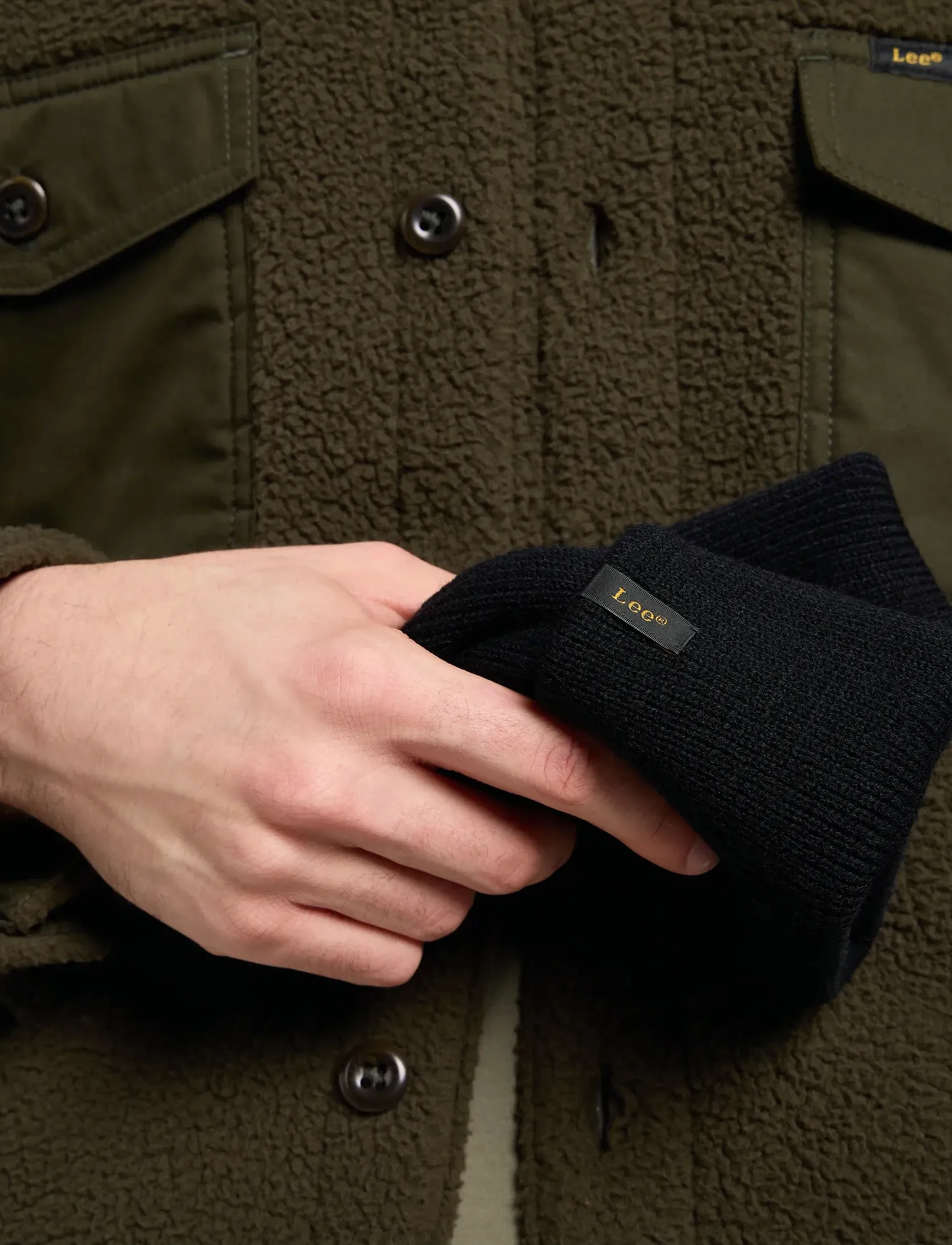 Lee Jeans - BEANIE - aksessuaarid - black - 4