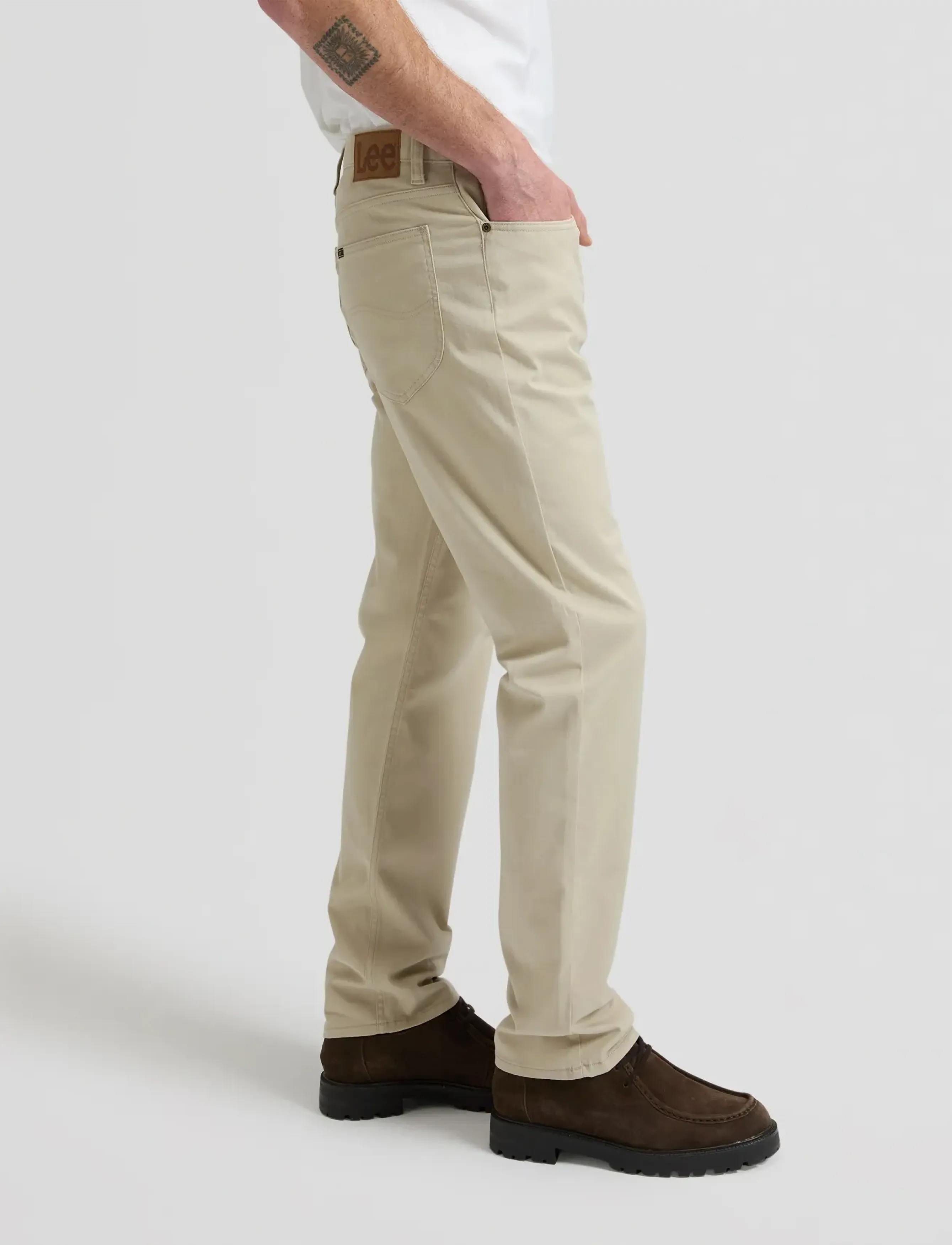 Lee Jeans - DAREN - hosen & jeans - pioneer beige - 4