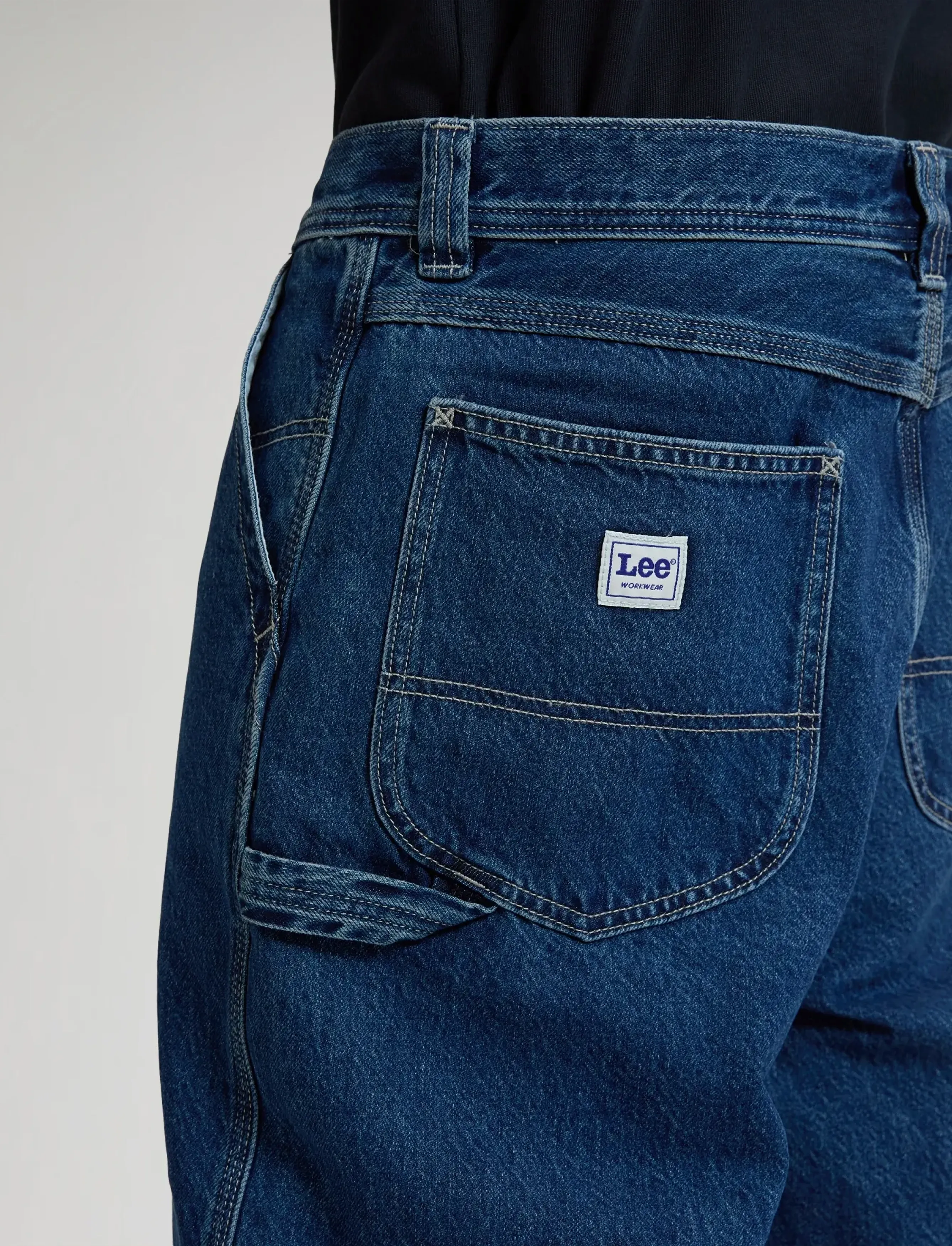 Lee Jeans - WORKWEAR SKATER SHORT - farkkushortsit - right on - 5