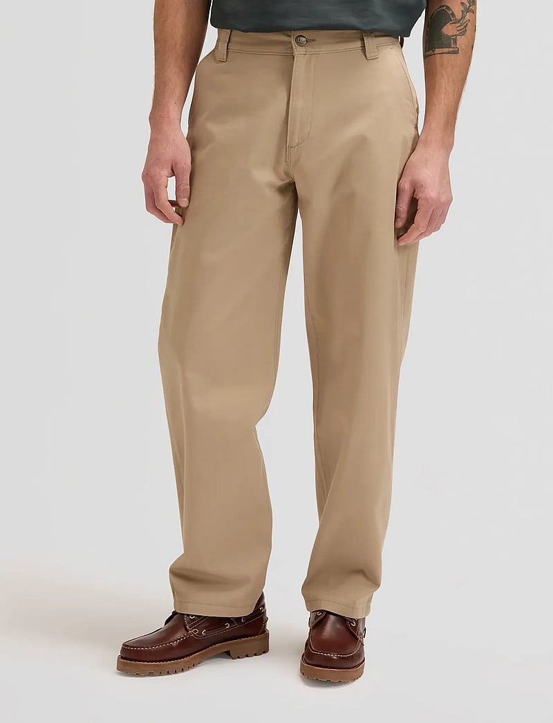 Lee Jeans - LOOSE WORKWEAR CHINO - chinos - perfect khaki - 0