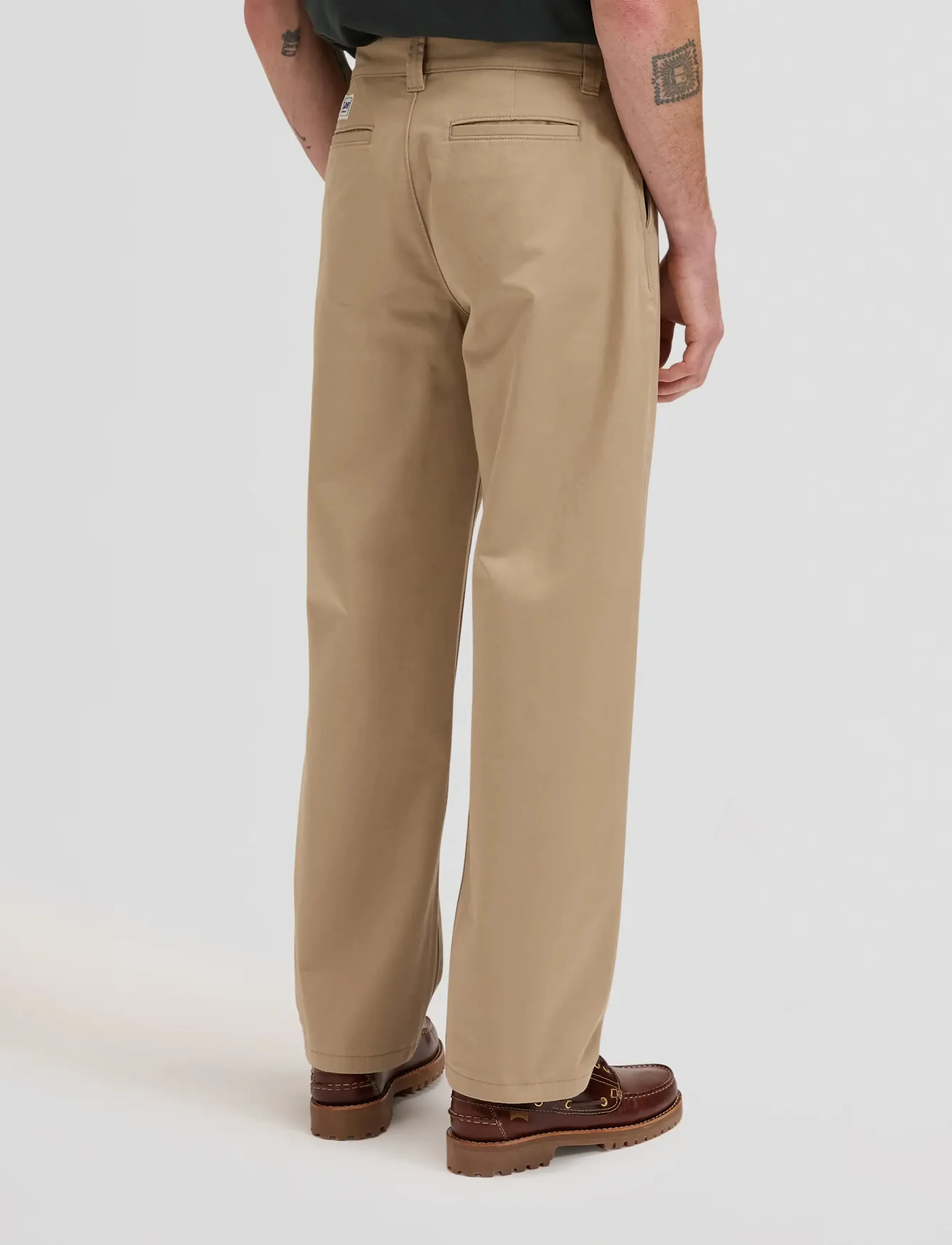 Lee Jeans - LOOSE WORKWEAR CHINO - chinos - perfect khaki - 3