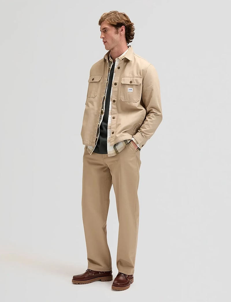 Lee Jeans - LOOSE WORKWEAR CHINO - chinos - perfect khaki - 3