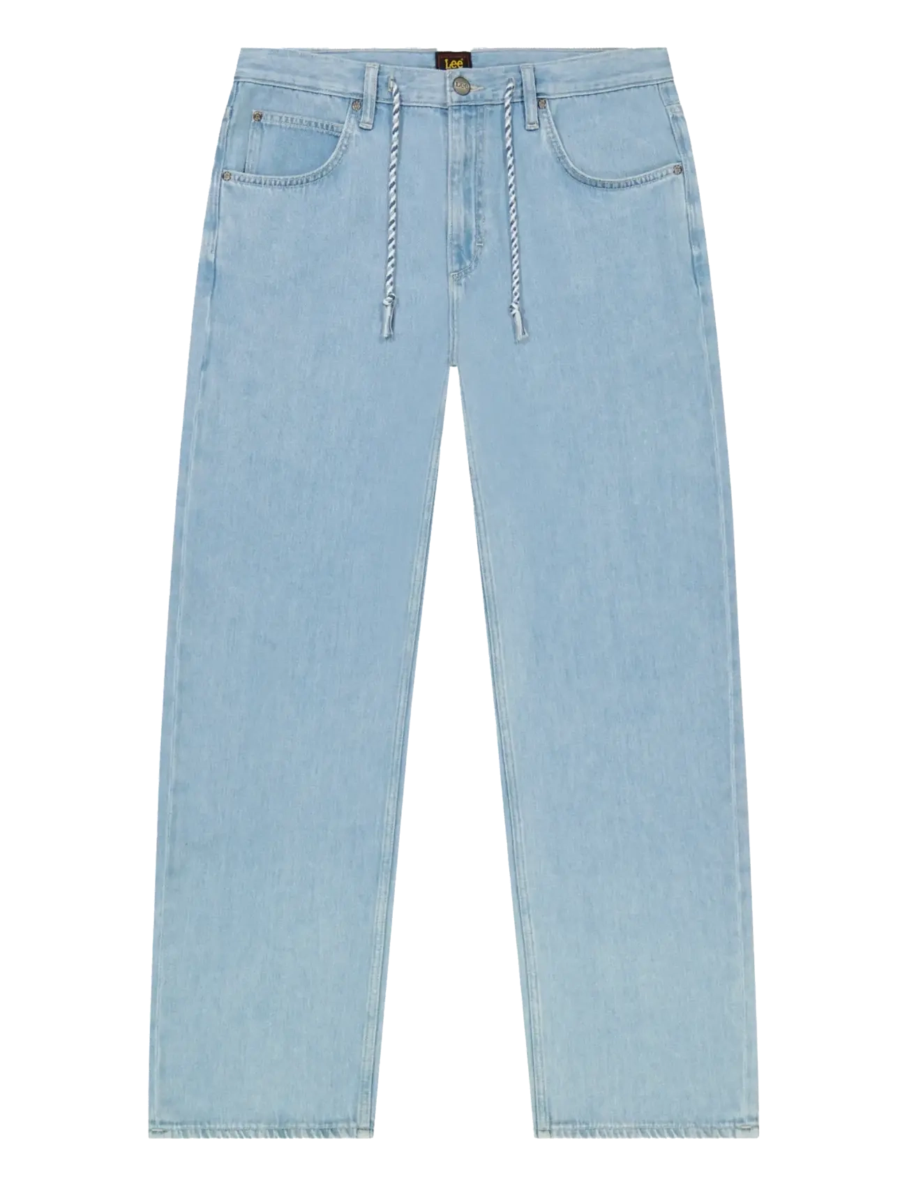 Lee Jeans HENRY DRAWSTRING - Loose jeans - LIGHT STONE / blue