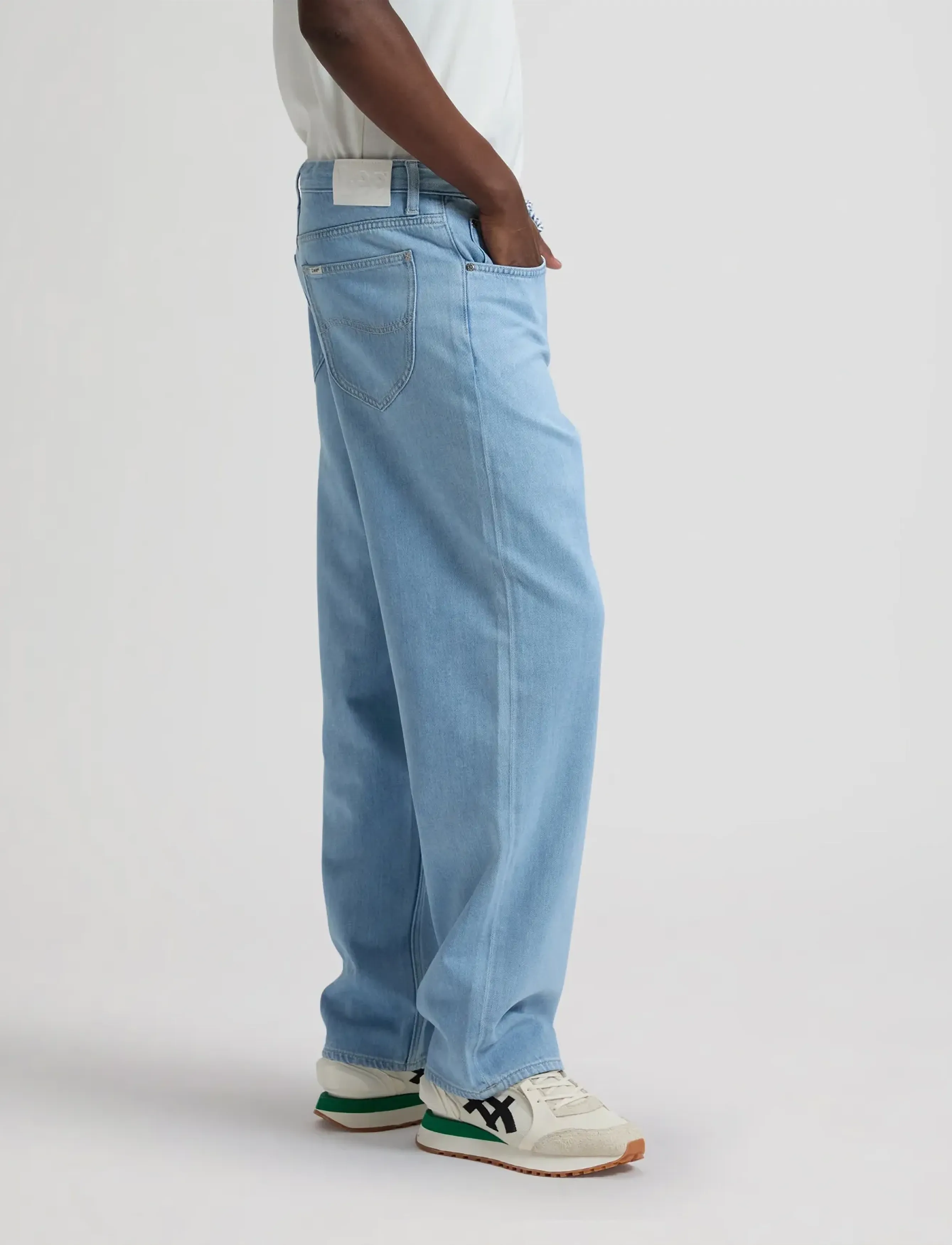 Lee Jeans - HENRY DRAWSTRING - hosen & jeans - light stone - 4