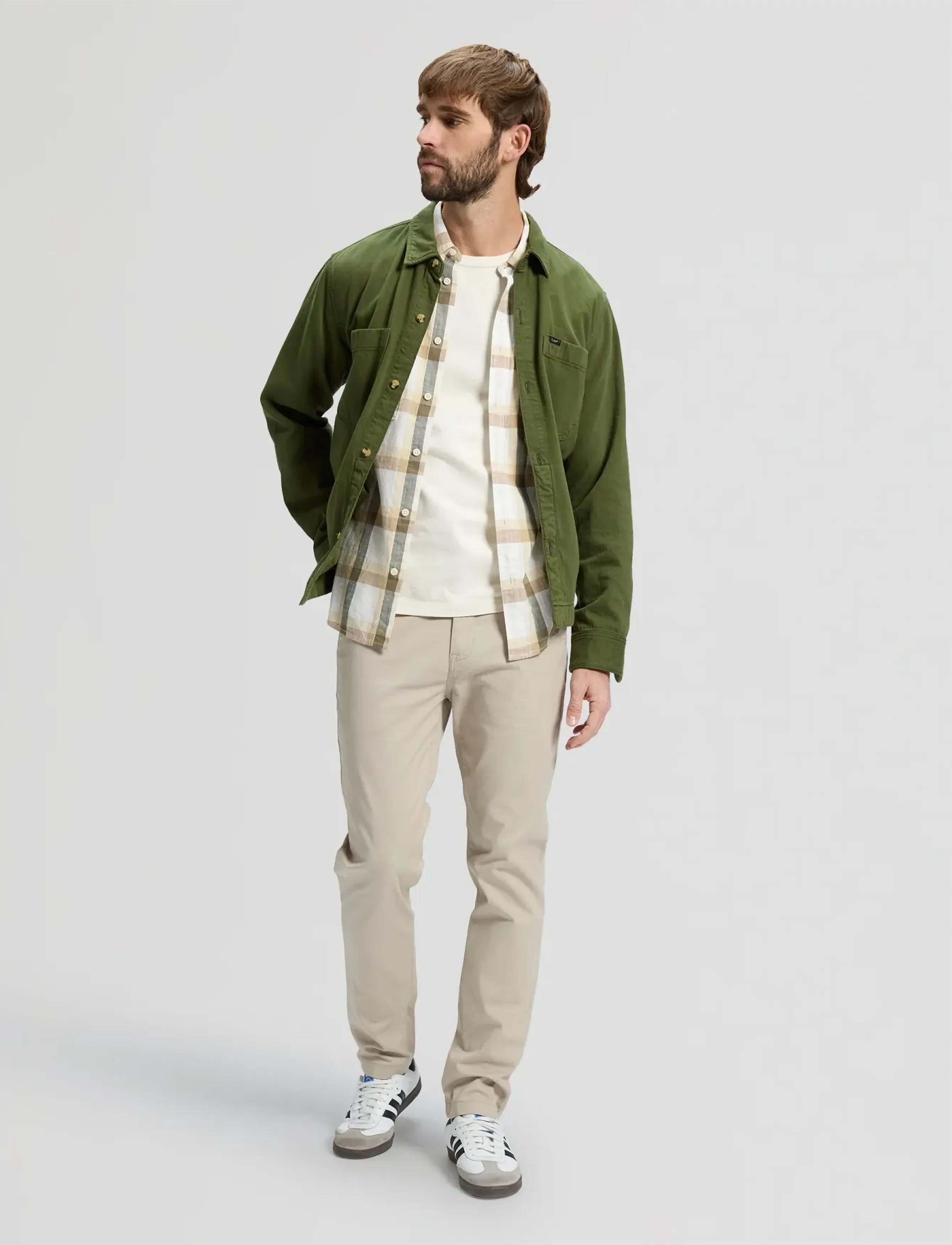 Lee Jeans - SLIM CHINO - herren - cashmere - 3