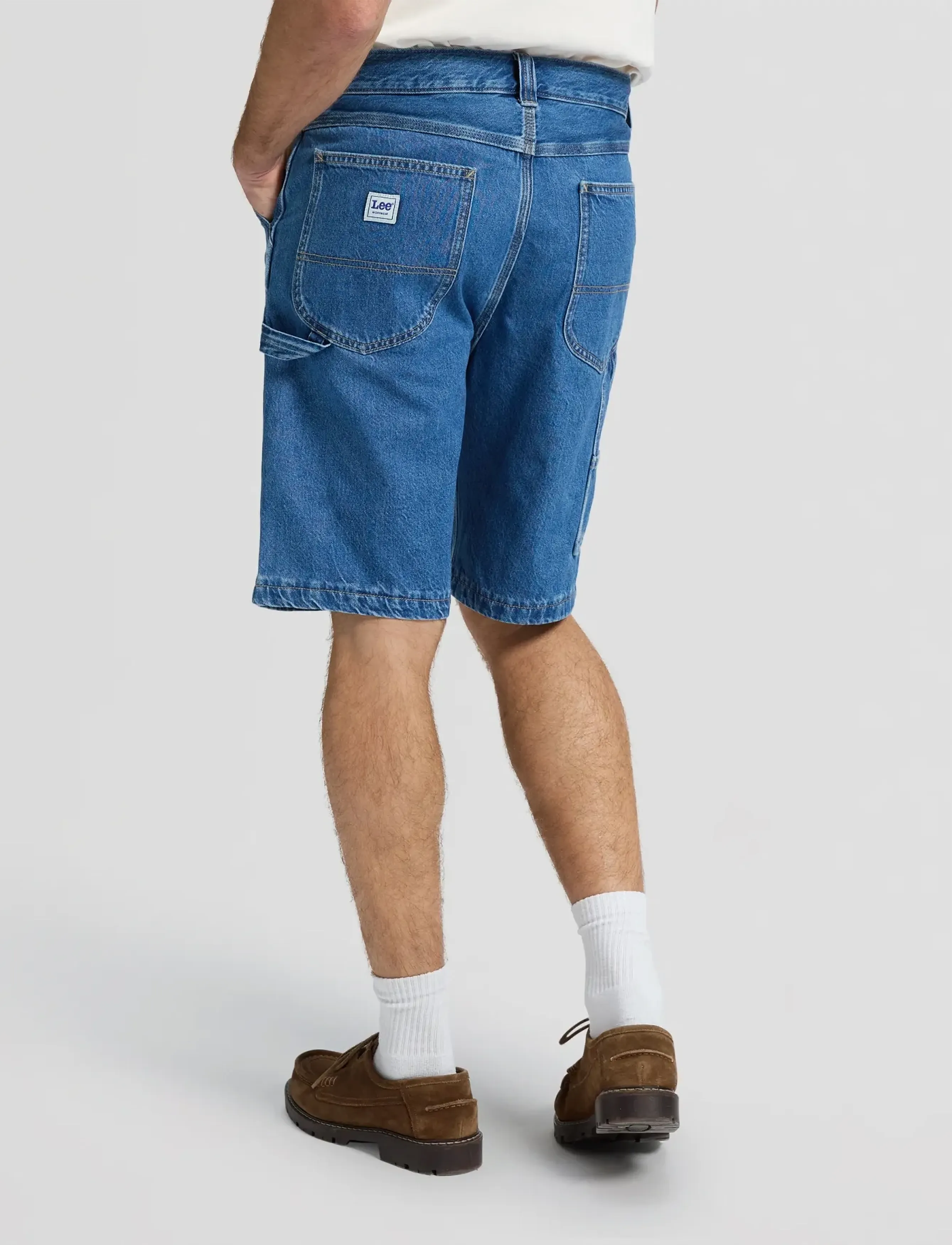 Lee Jeans - CARPENTER SHORT - jeans shorts - almighty - 2