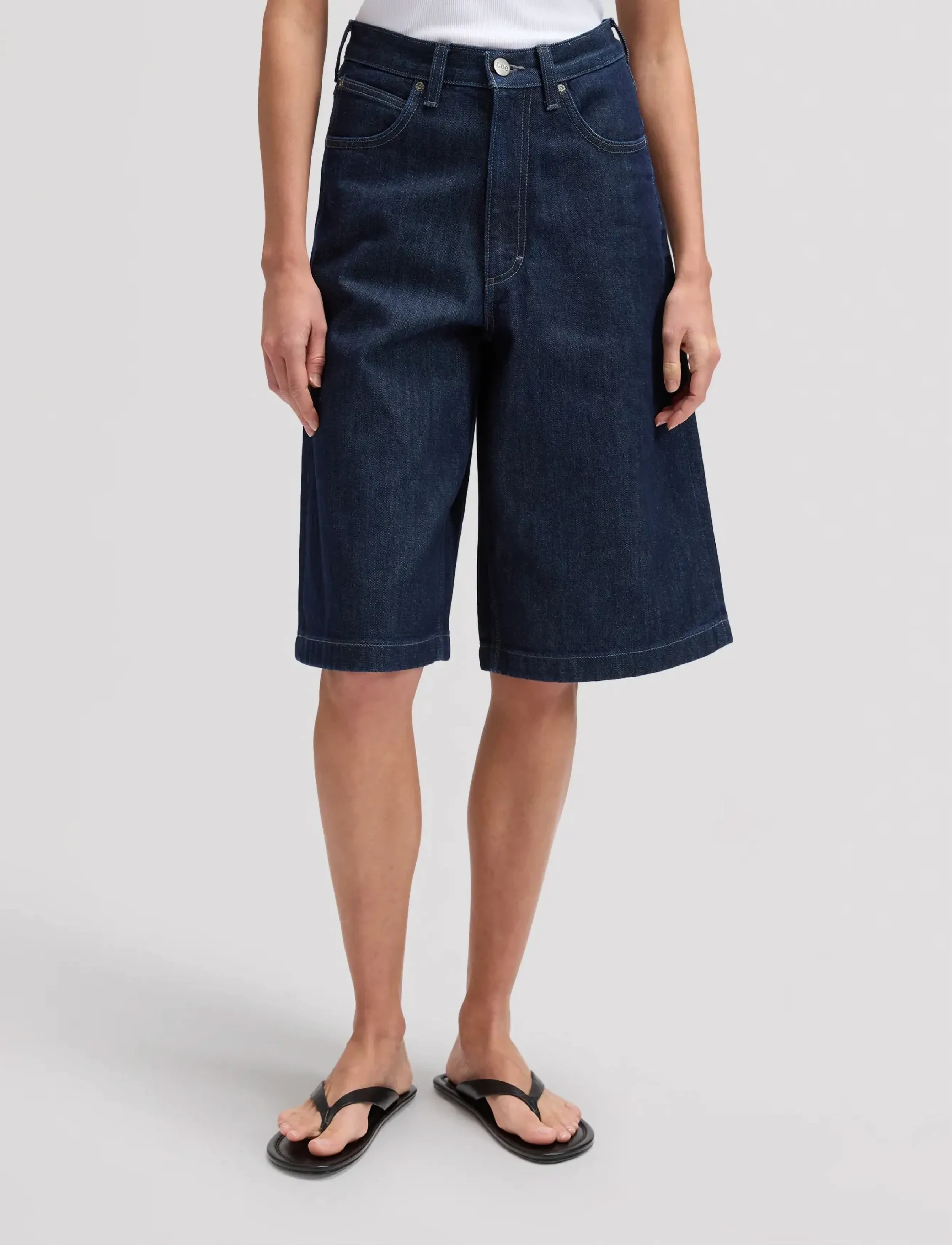 Lee Jeans WORKWEAR JORT - Teksariided - CYRUS / navy