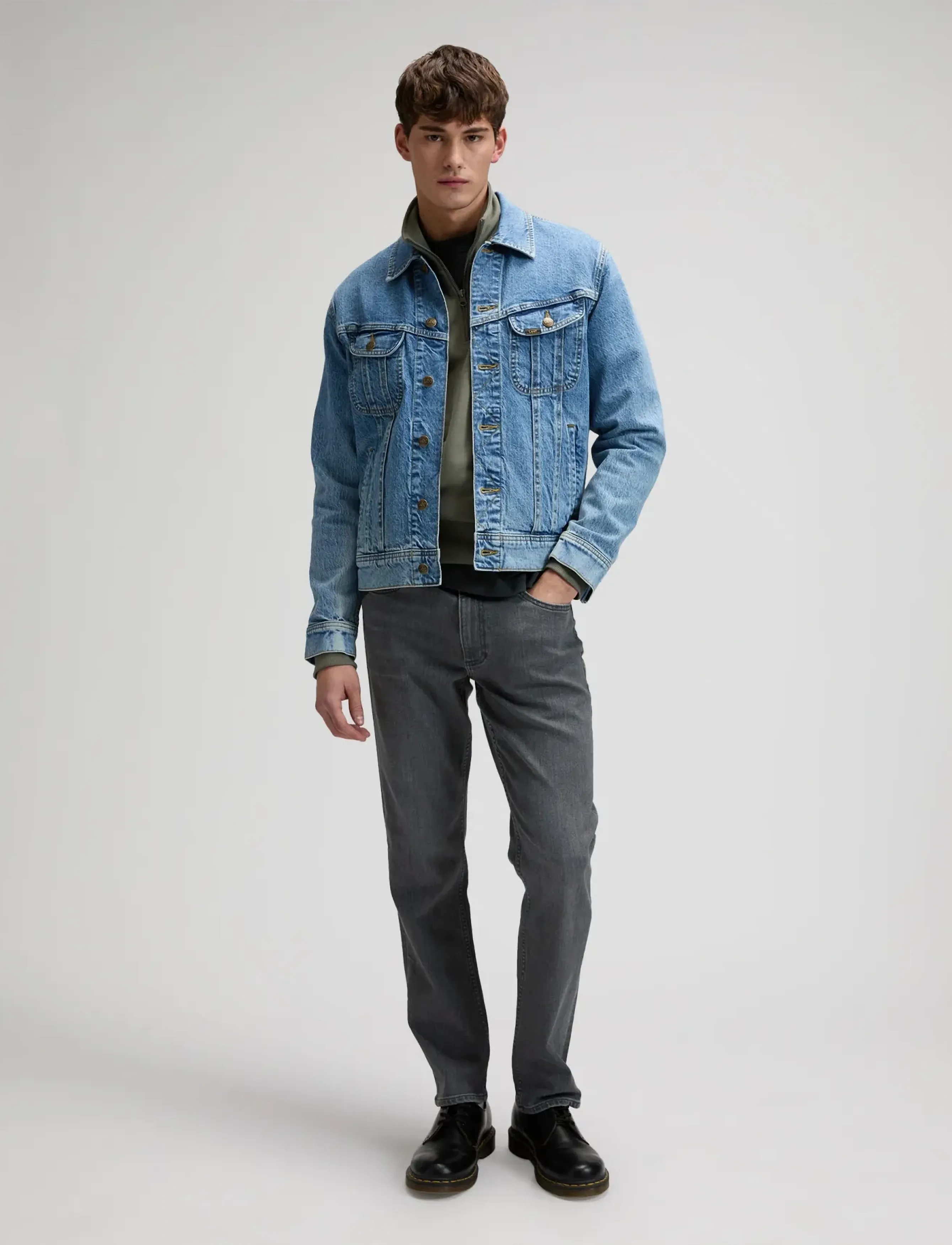 Lee Jeans - DAREN - Įprasto kirpimo džinsai - dark flame - 3