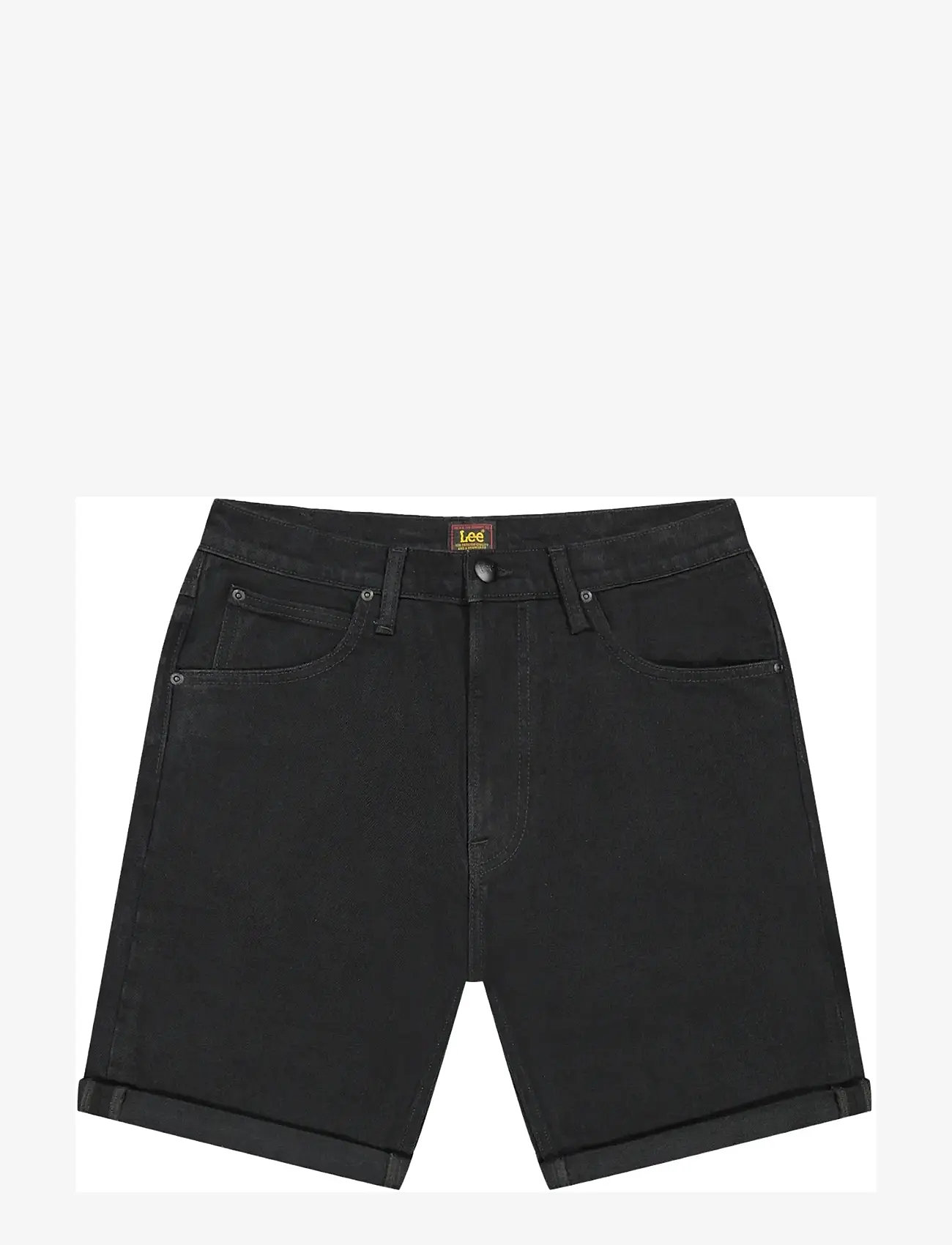Lee Jeans - 5 POCKET SHORT - casual shorts - clean black - 1