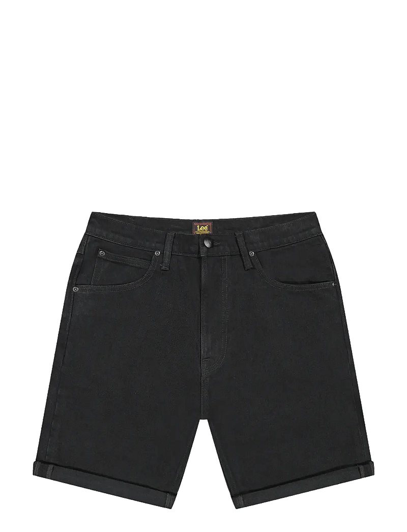 Lee Jeans - 5 POCKET SHORT - casual shorts - clean black - 1
