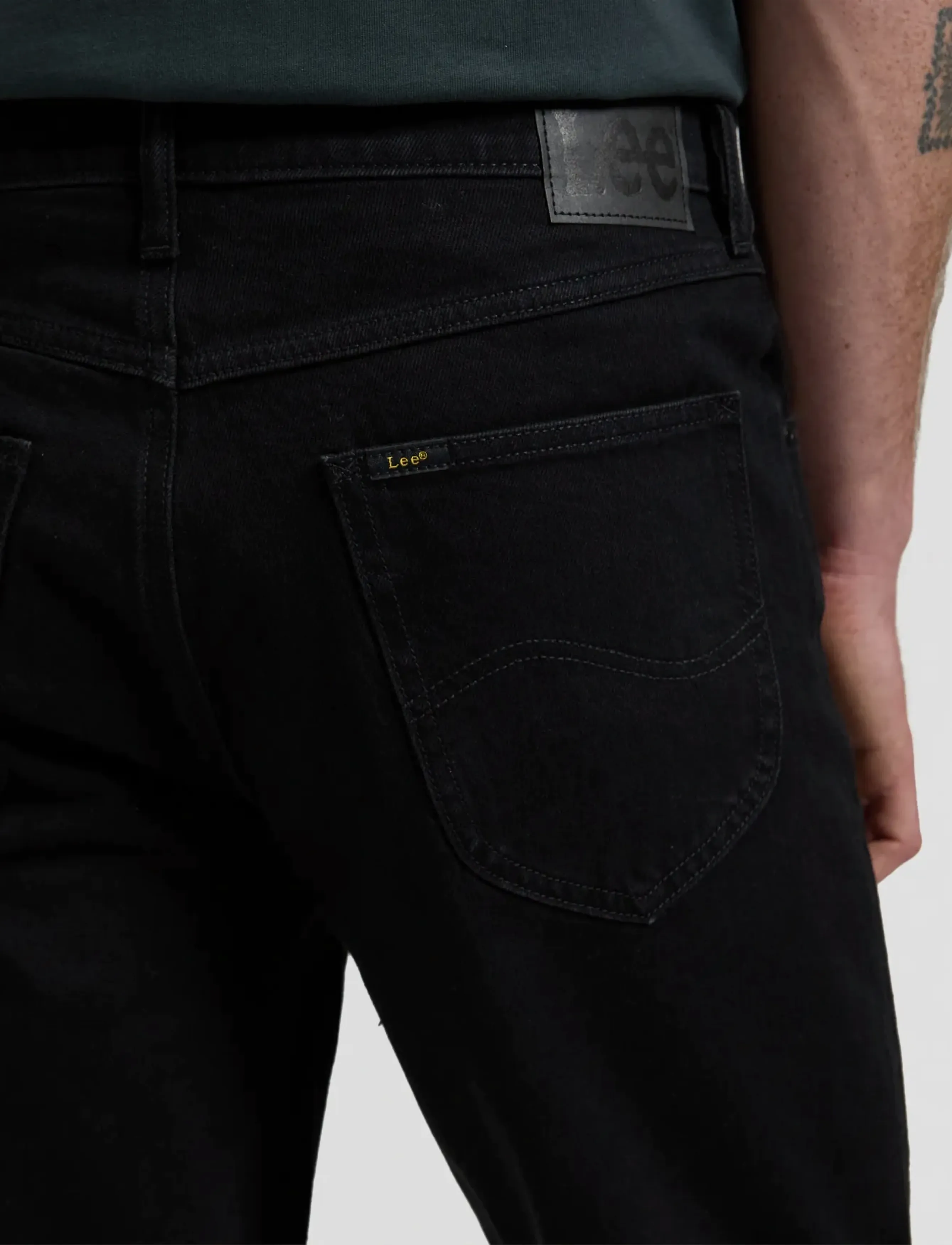 Lee Jeans - 5 POCKET SHORT - casual shorts - clean black - 5