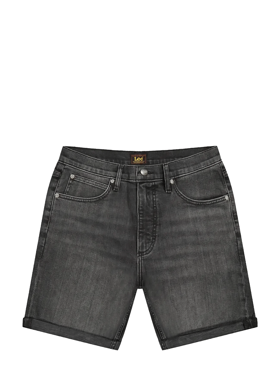 Lee Jeans - RIDER SHORT - lühikesed vabaajapüksid - anthracite - 1