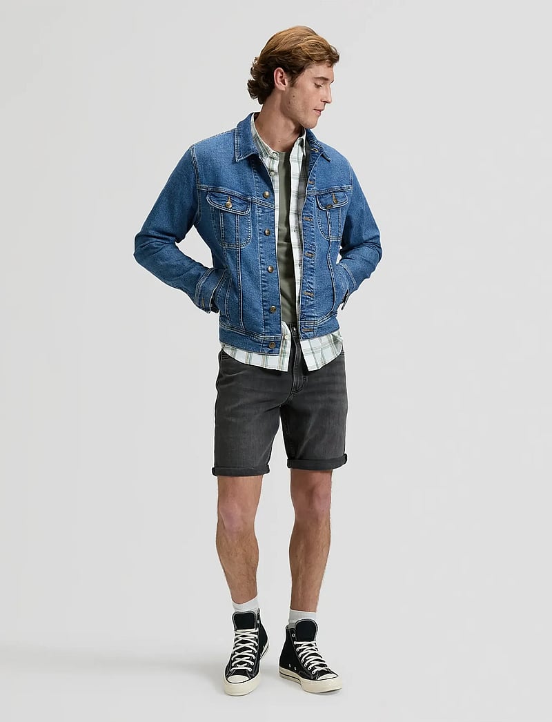 Lee Jeans - RIDER SHORT - casual shorts - anthracite - 3