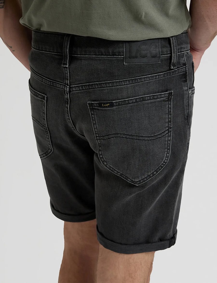 Lee Jeans - RIDER SHORT - lühikesed vabaajapüksid - anthracite - 5
