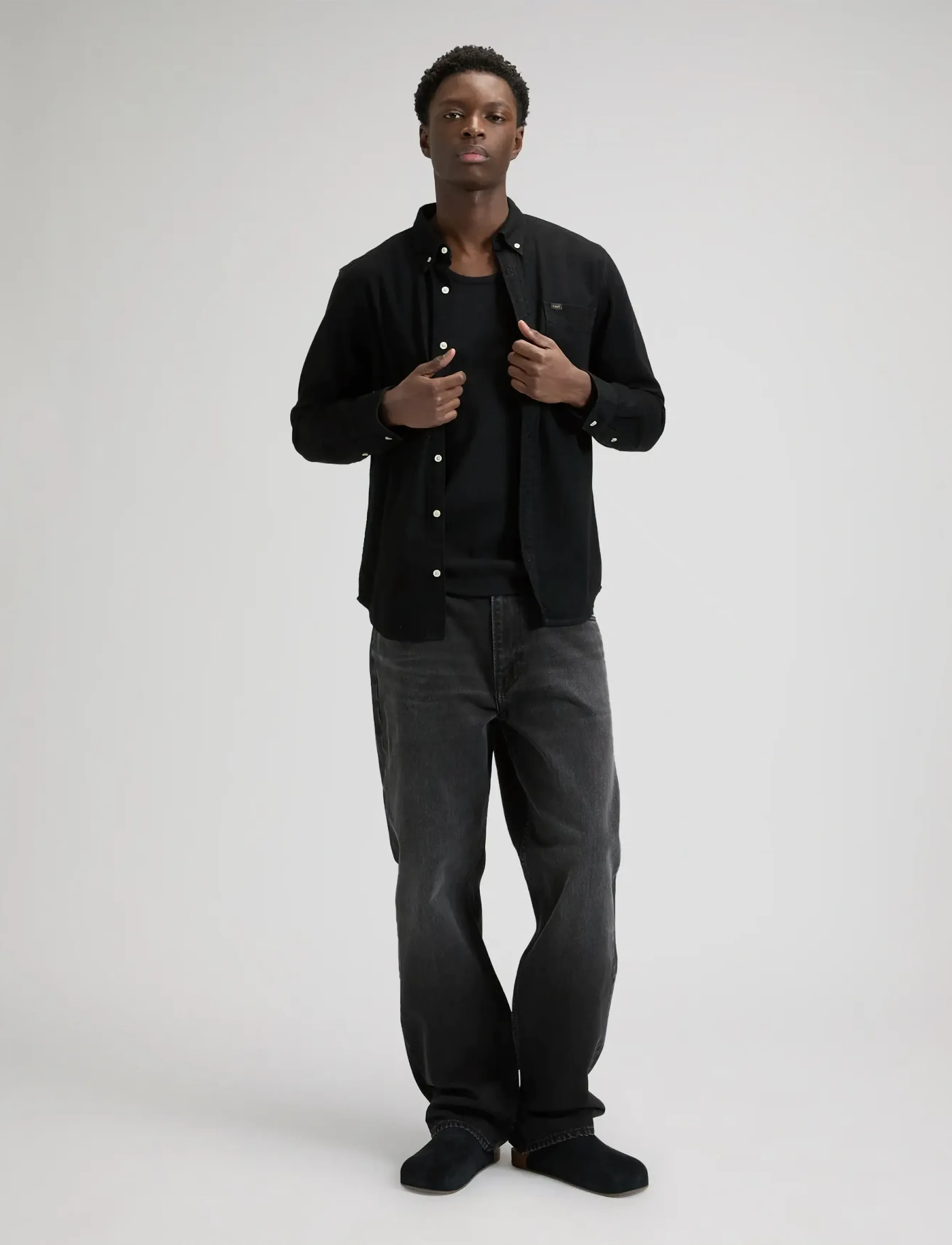 Lee Jeans - ASHER - loose jeans - ashen - 3