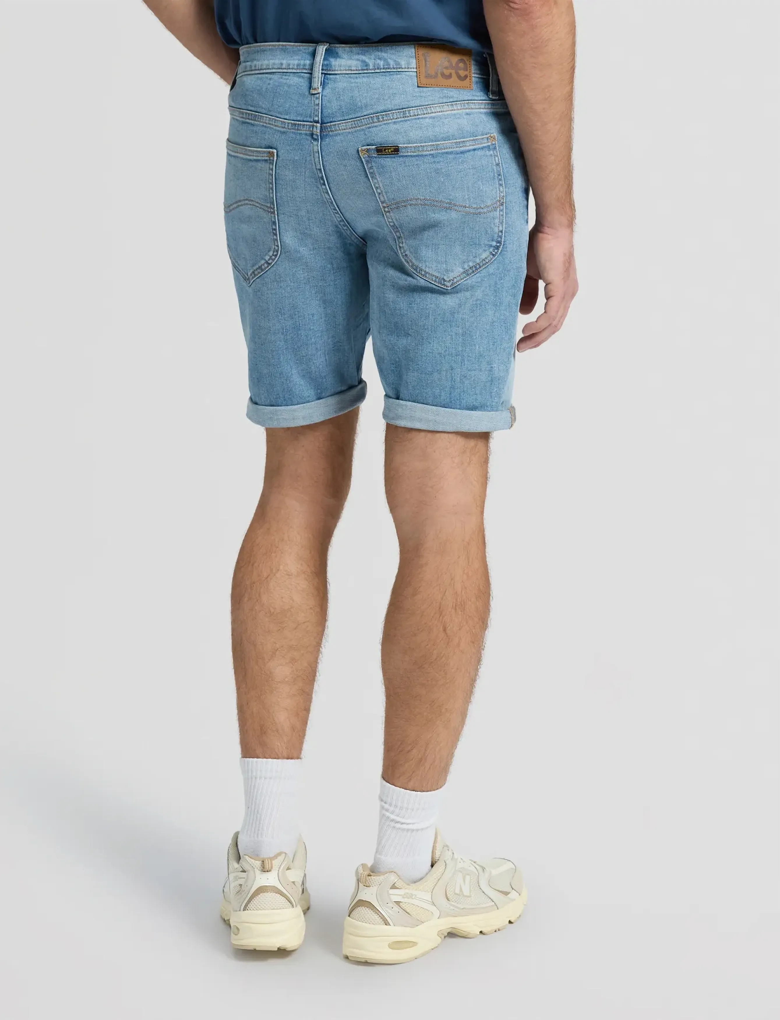 Lee Jeans - RIDER SHORT - men - blue harvest - 2