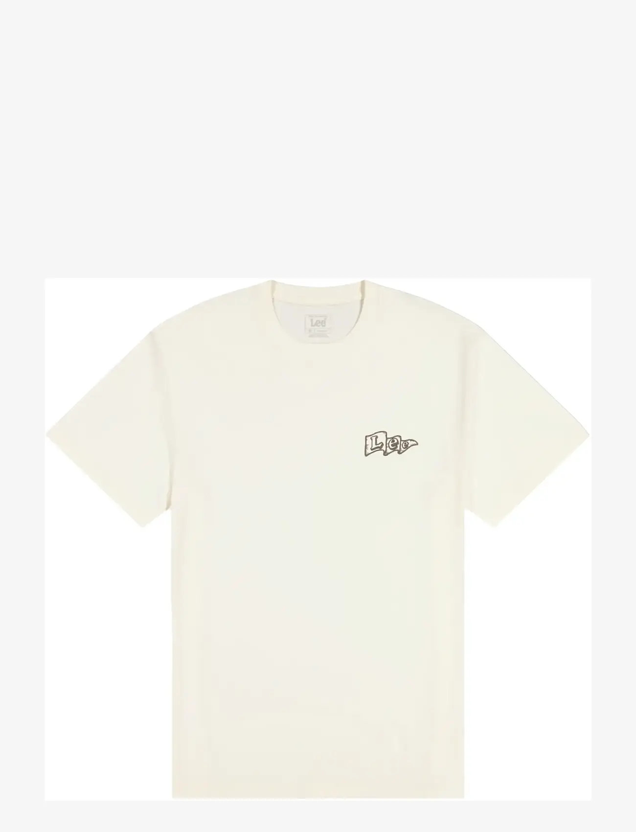 Lee Jeans - LEE FLAG TEE - laveste priser - natural - 1