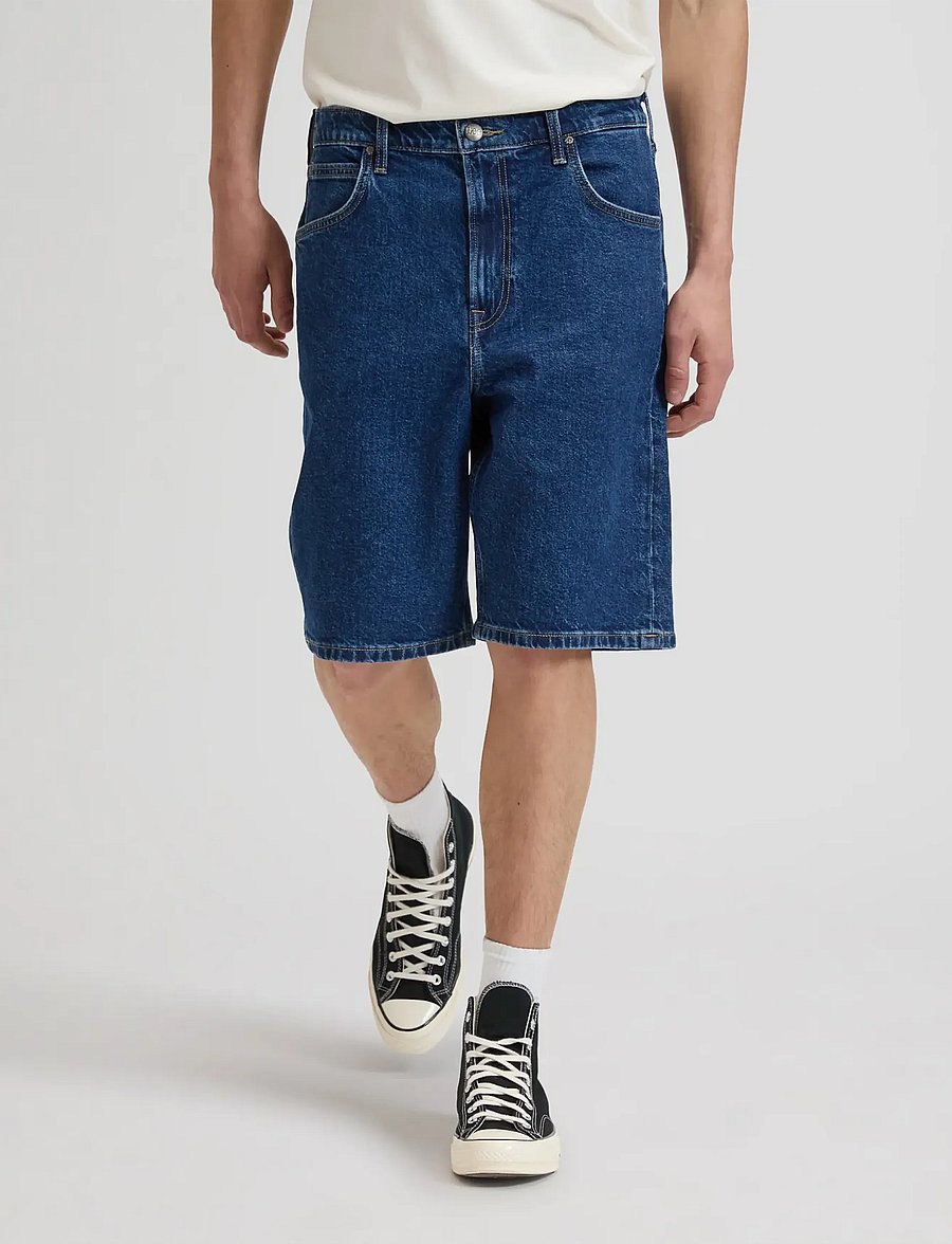 Lee Jeans - ASHER SHORT - short en jean - indigo warp - 0