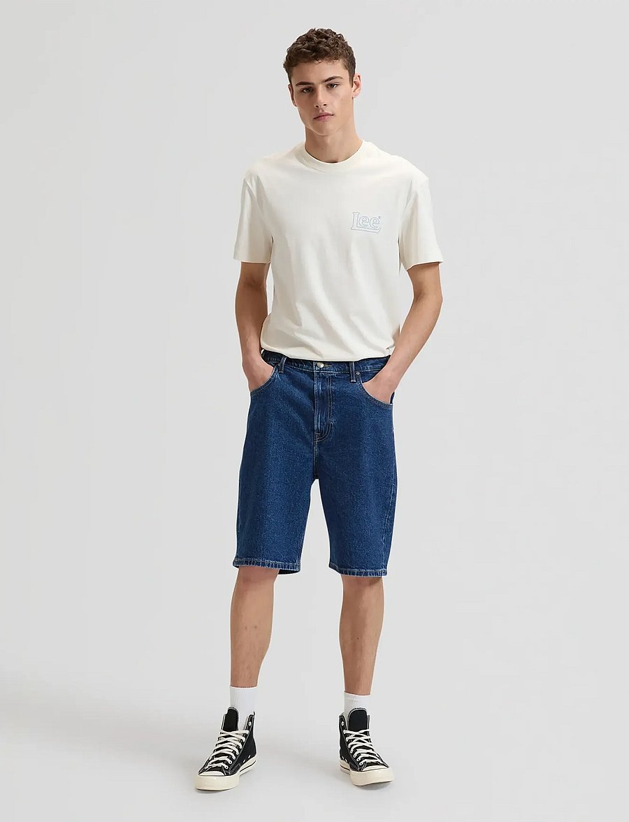 Lee Jeans - ASHER SHORT - short en jean - indigo warp - 3