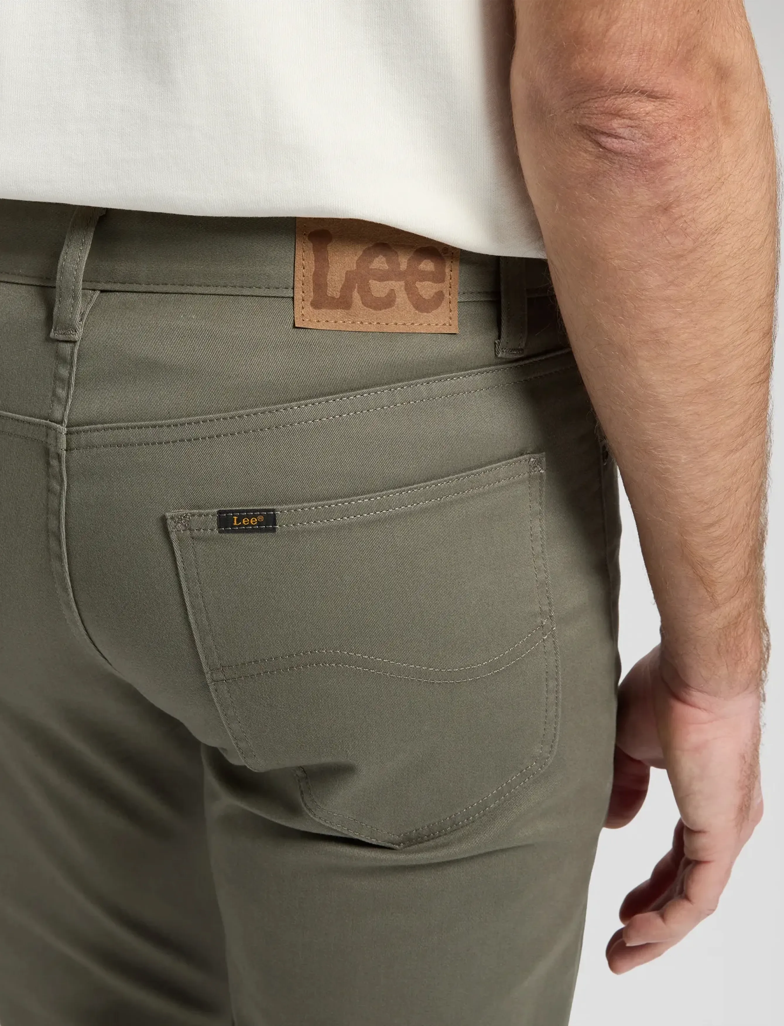 Lee Jeans - DAREN - vabaajapüksid - lichen olive - 5
