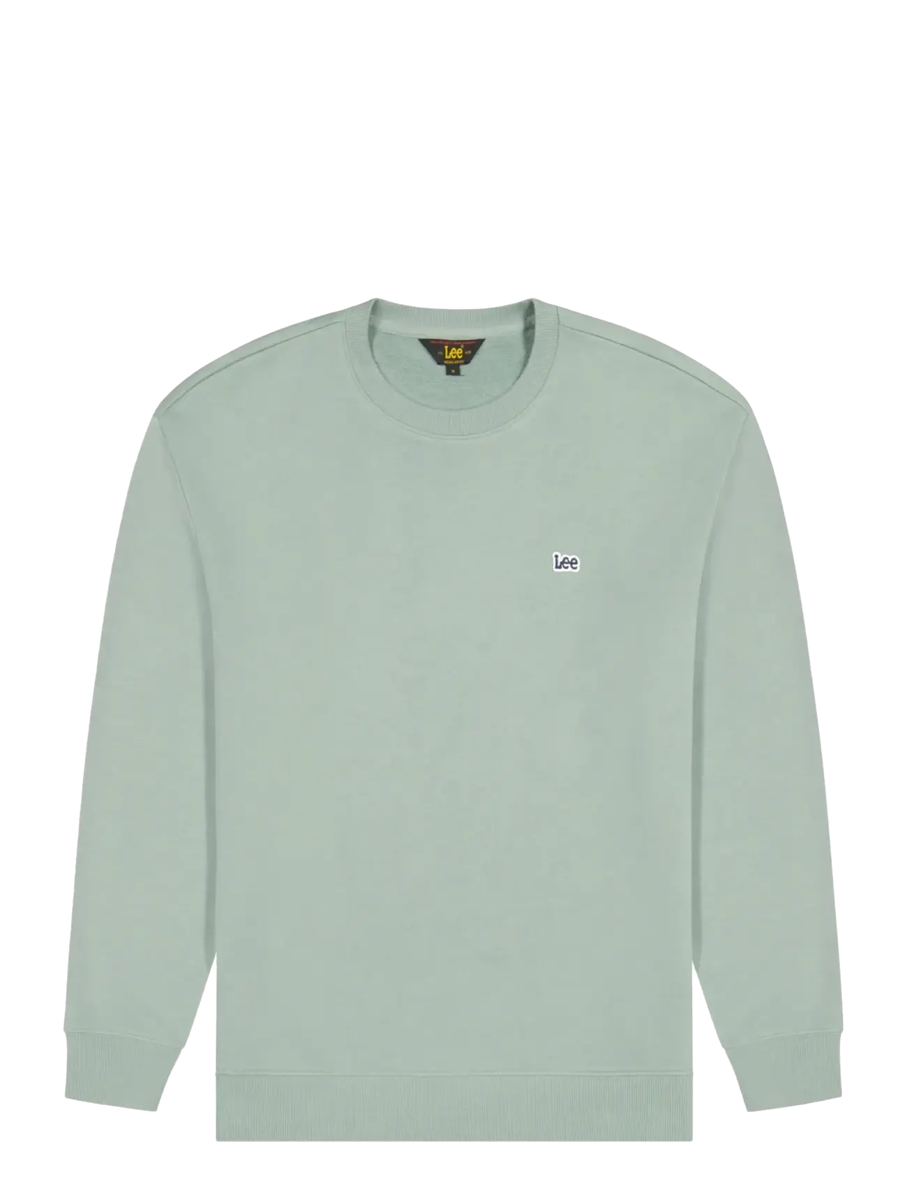 Lee Jeans PATCH CREW SWS - Lee Jeans - DESERT SAGE / green