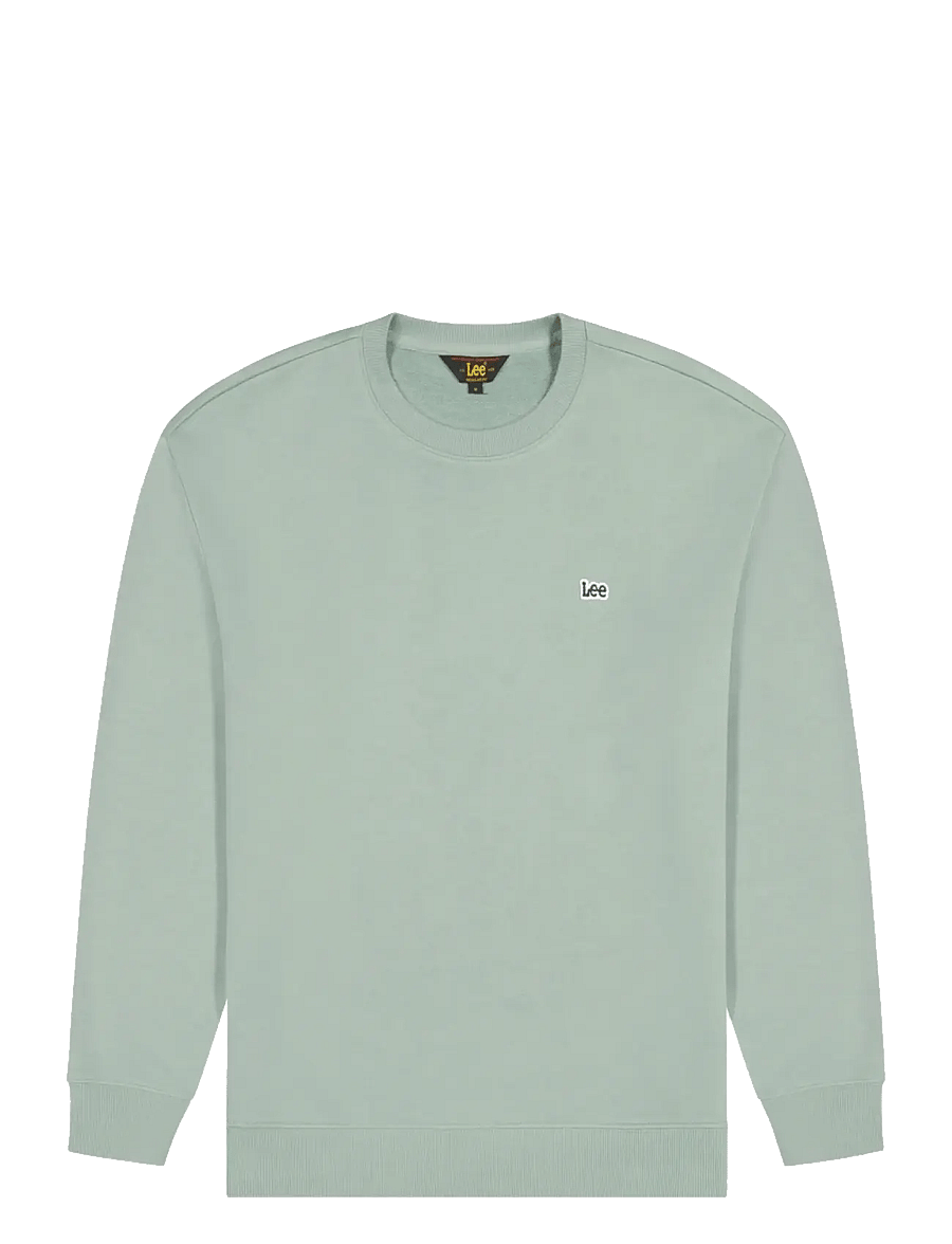 Lee Jeans - PATCH CREW SWS - collegepaidat - desert sage - 1