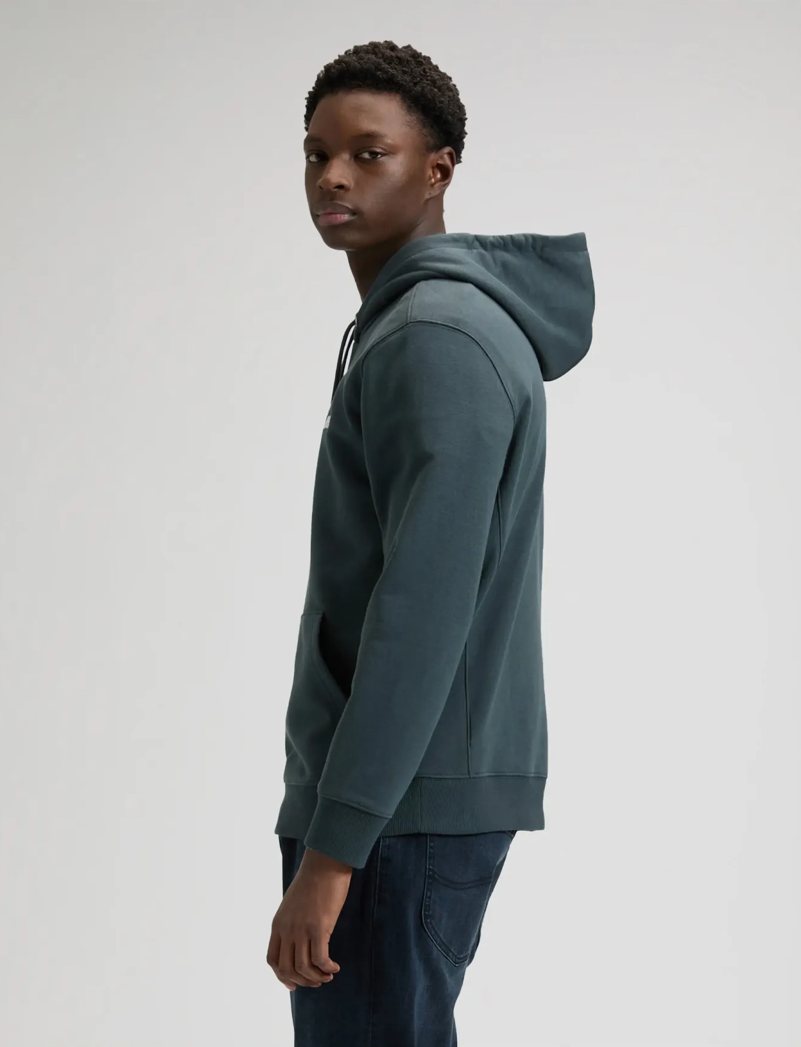 Lee Jeans - ESSENTIAL LEE HOODIE - sweatshirts - washed black - 4