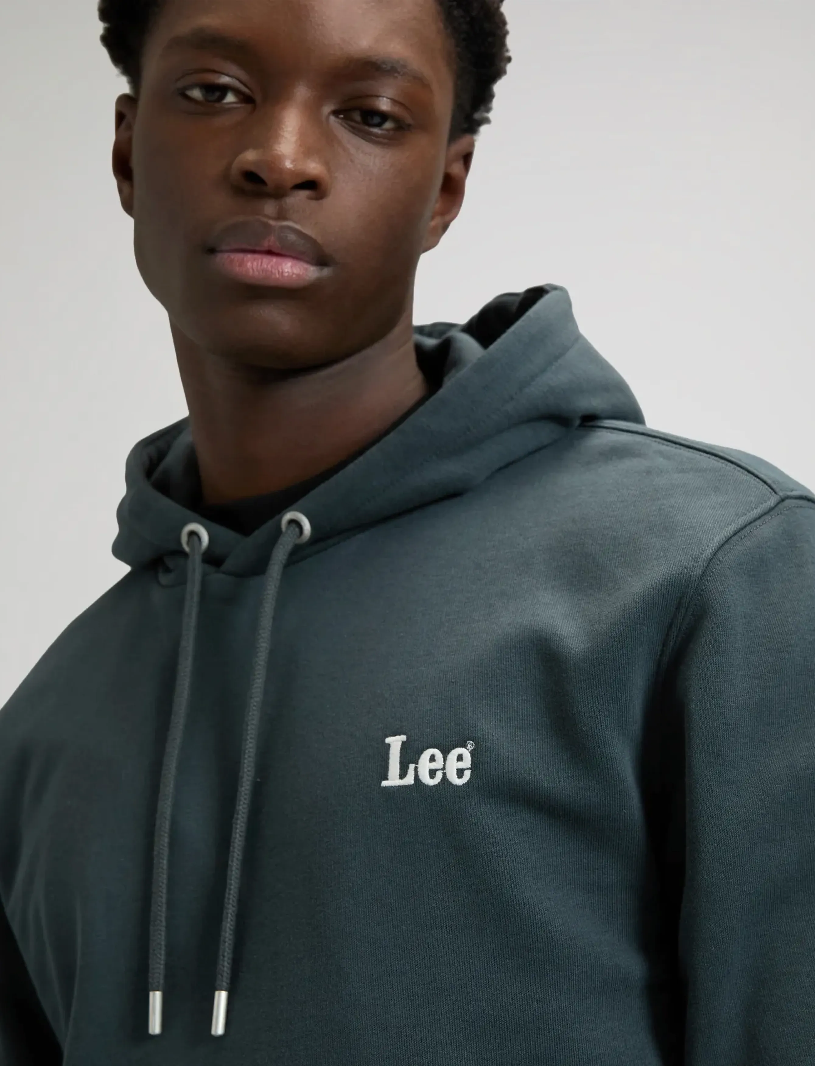 Lee Jeans - ESSENTIAL LEE HOODIE - sweatshirts - washed black - 5
