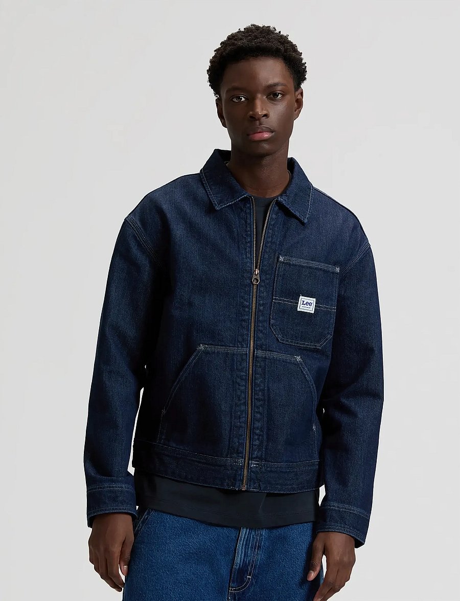 Lee Jeans - 91W WORKWEAR JKT - Ófóðraðir gallajakkar - cyrus - 0