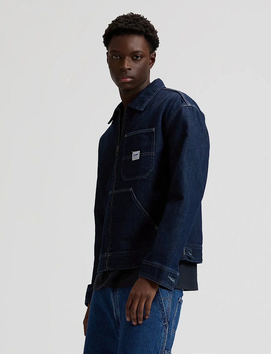 Lee Jeans - 91W WORKWEAR JKT - Ófóðraðir gallajakkar - cyrus - 4