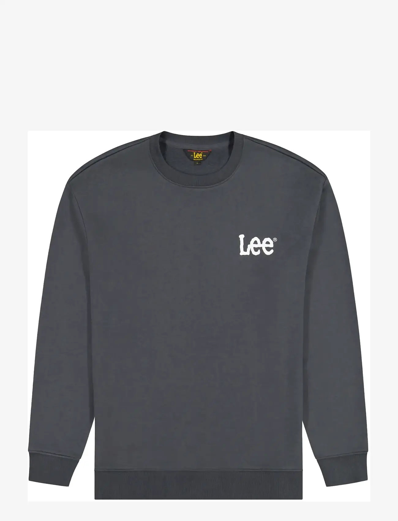 Lee Jeans - WOBBLY LEE SWS - sweatshirts - washed black - 1