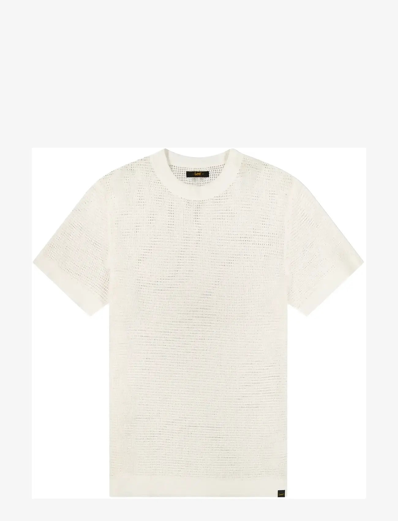 Lee Jeans - CROCHET T - marškinėliai trumpomis rankovėmis - natural - 1
