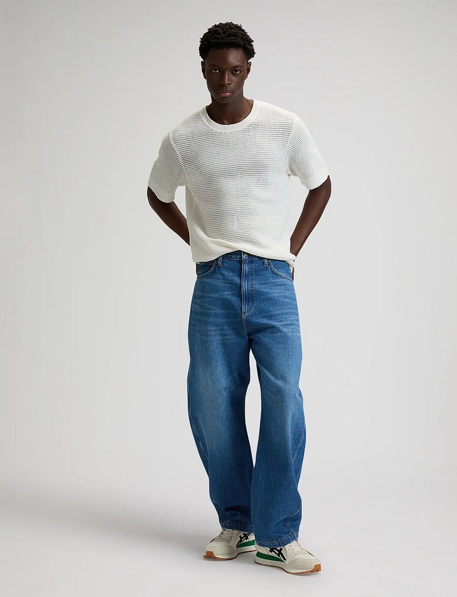 Lee Jeans - CROCHET T - kortärmade t-shirts - natural - 3