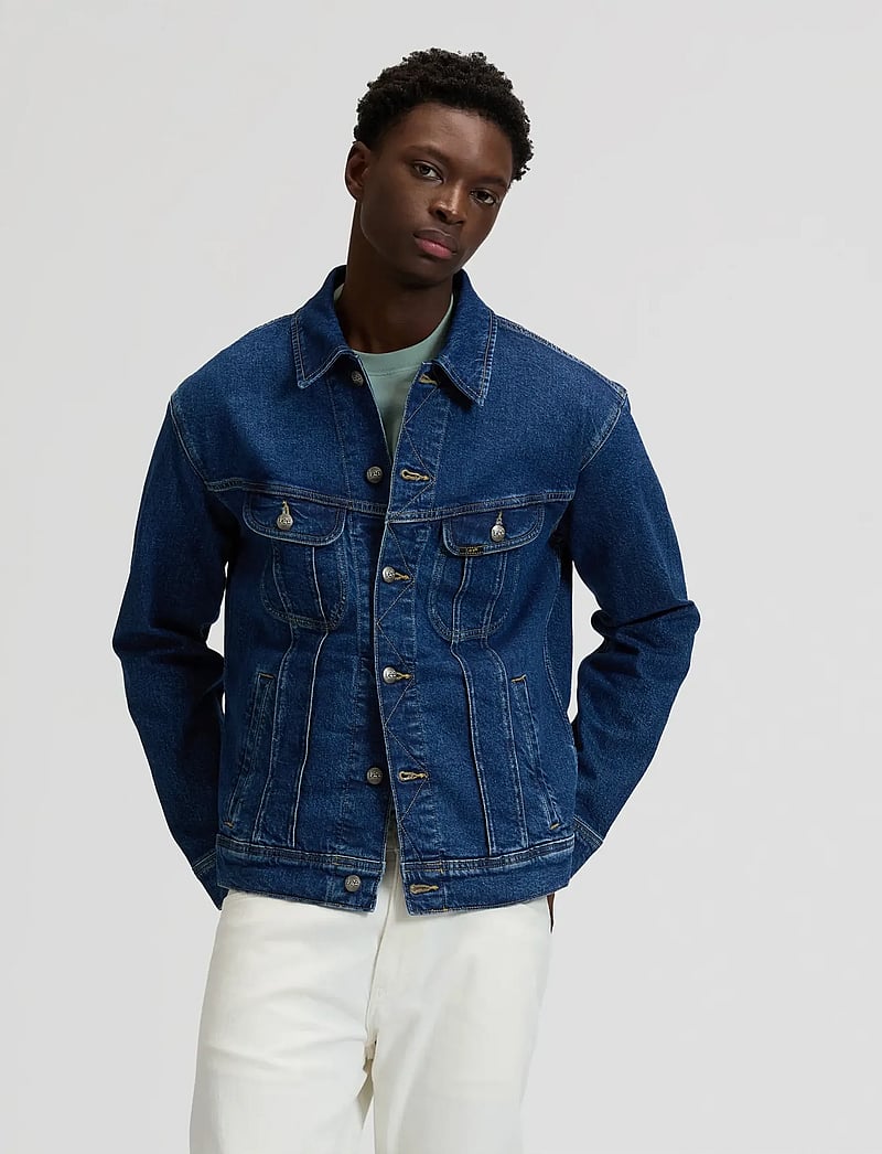 Lee Jeans - RELAXED RIDER JACKET - unlined denim jackets - indigo warp - 0