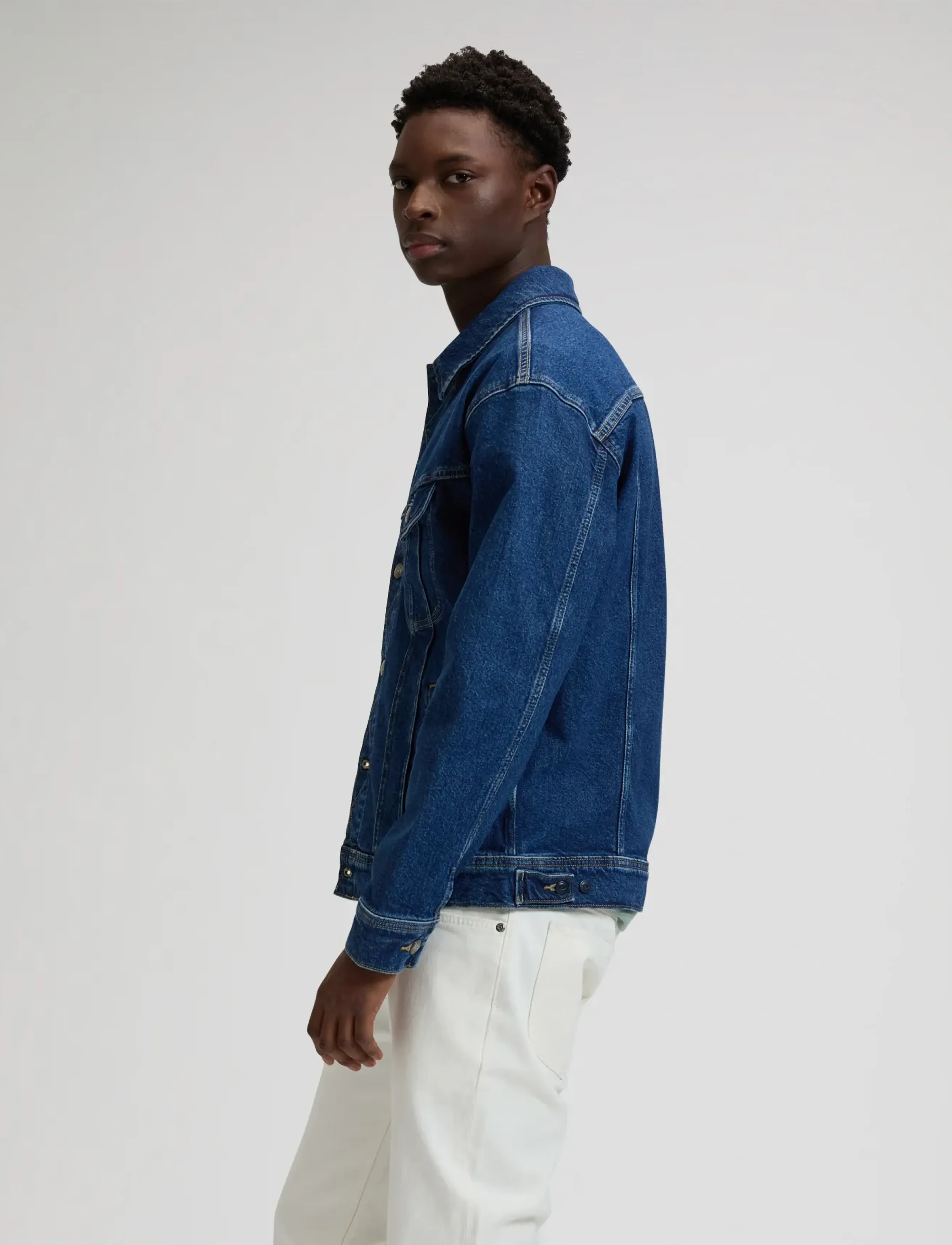 Lee Jeans - RELAXED RIDER JACKET - vårjakker - indigo warp - 4