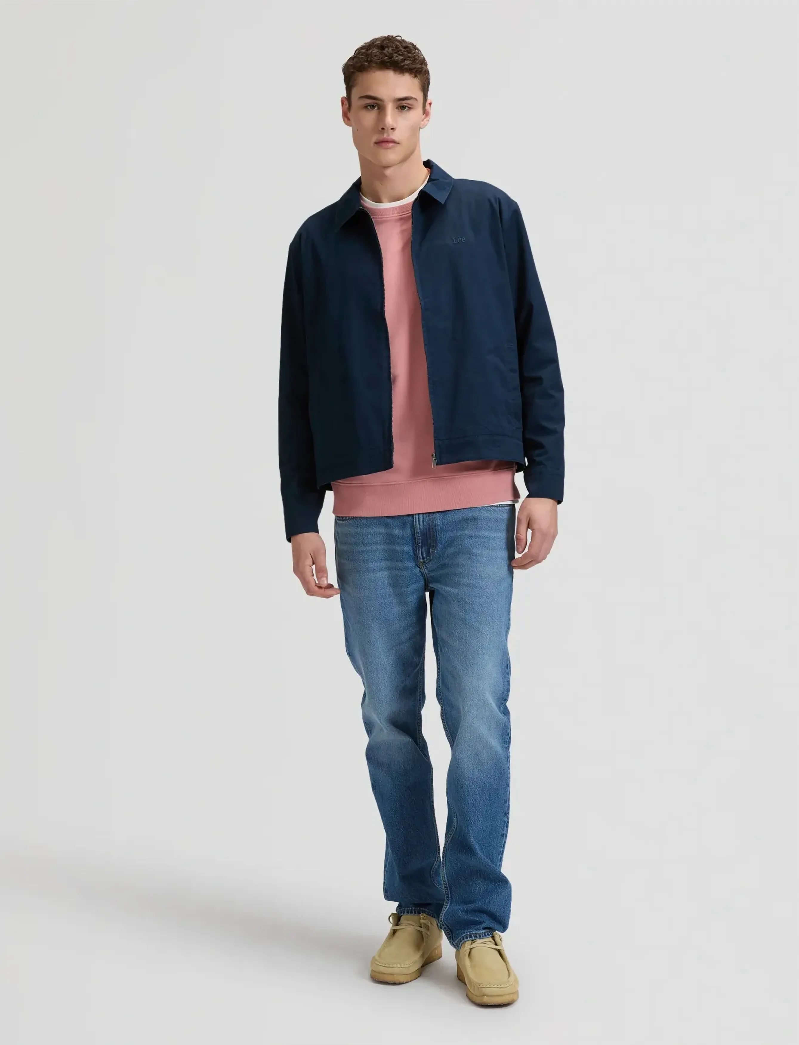 Lee Jeans - HARRINGTON SIGNATURE JKT - forårsjakker - rivet navy - 3