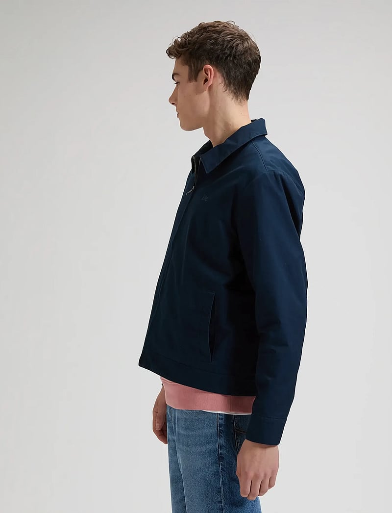 Lee Jeans - HARRINGTON SIGNATURE JKT - efterårsjakker - rivet navy - 4