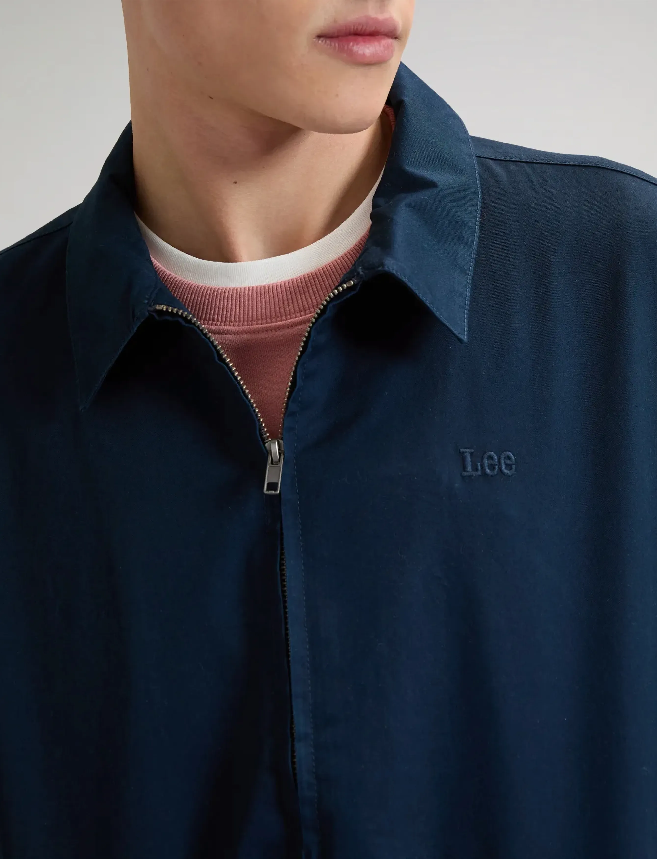 Lee Jeans - HARRINGTON SIGNATURE JKT - forårsjakker - rivet navy - 5