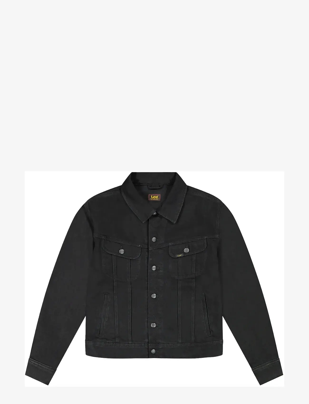Lee Jeans - RIDER JACKET - voodrita teksajakid - clean black - 1