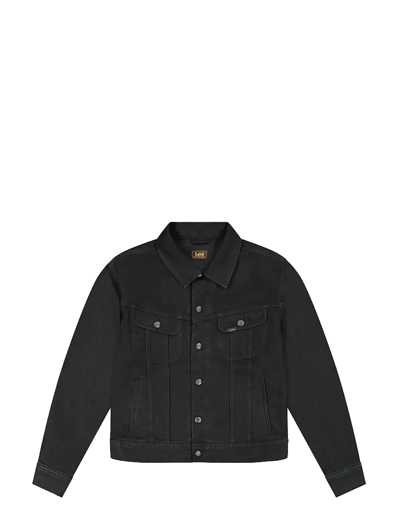 Lee Jeans - RIDER JACKET - voodrita teksajakid - clean black - 1