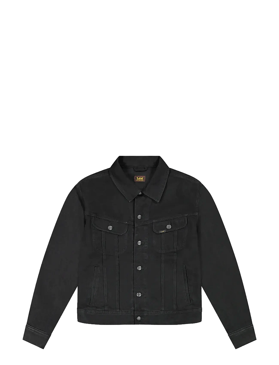 Lee Jeans - RIDER JACKET - voodrita teksajakid - clean black - 1
