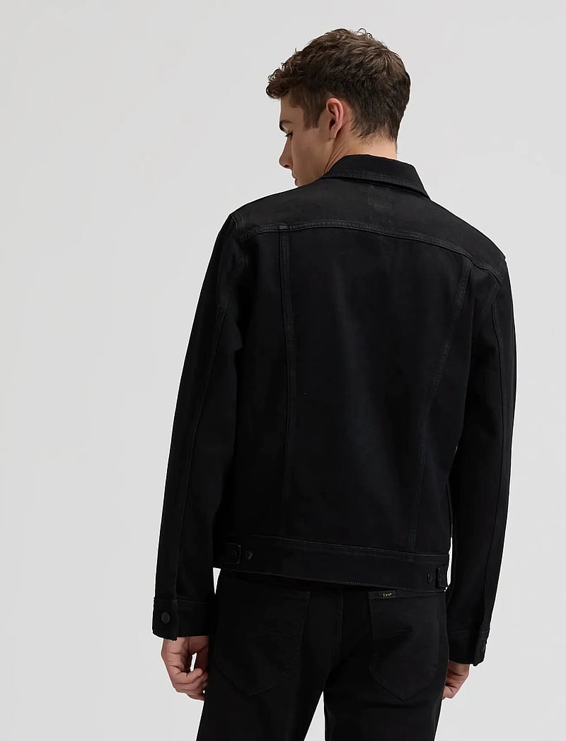 Lee Jeans - RIDER JACKET - voodrita teksajakid - clean black - 2