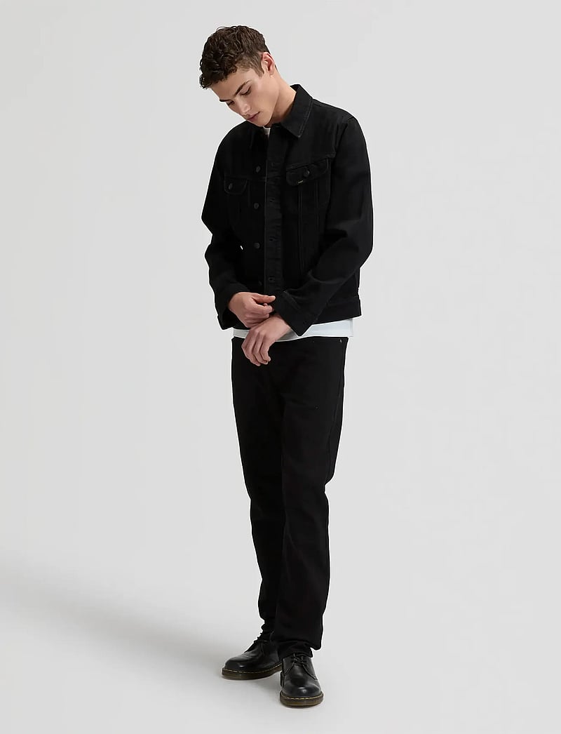 Lee Jeans - RIDER JACKET - voodrita teksajakid - clean black - 3