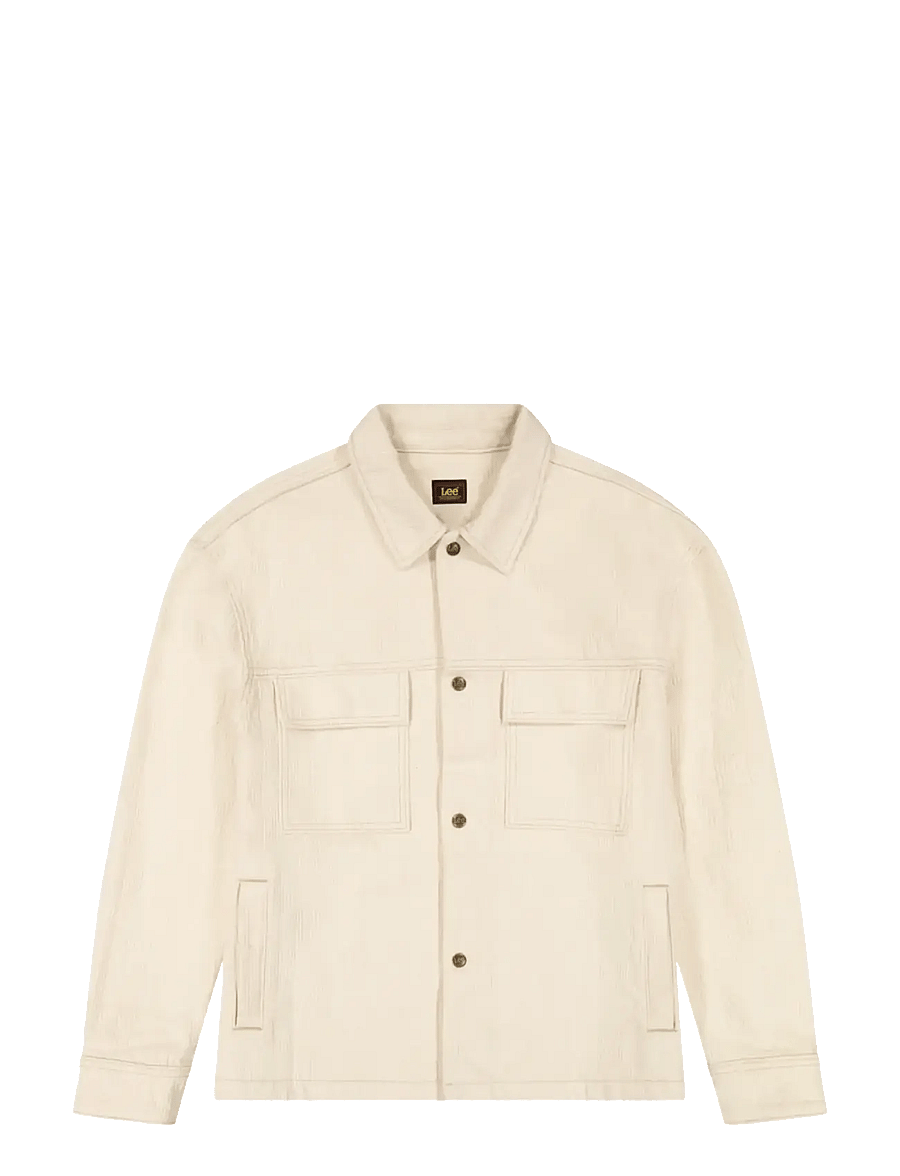 Lee Jeans - JACQUARD JKT - overshirts - natural greige - 1