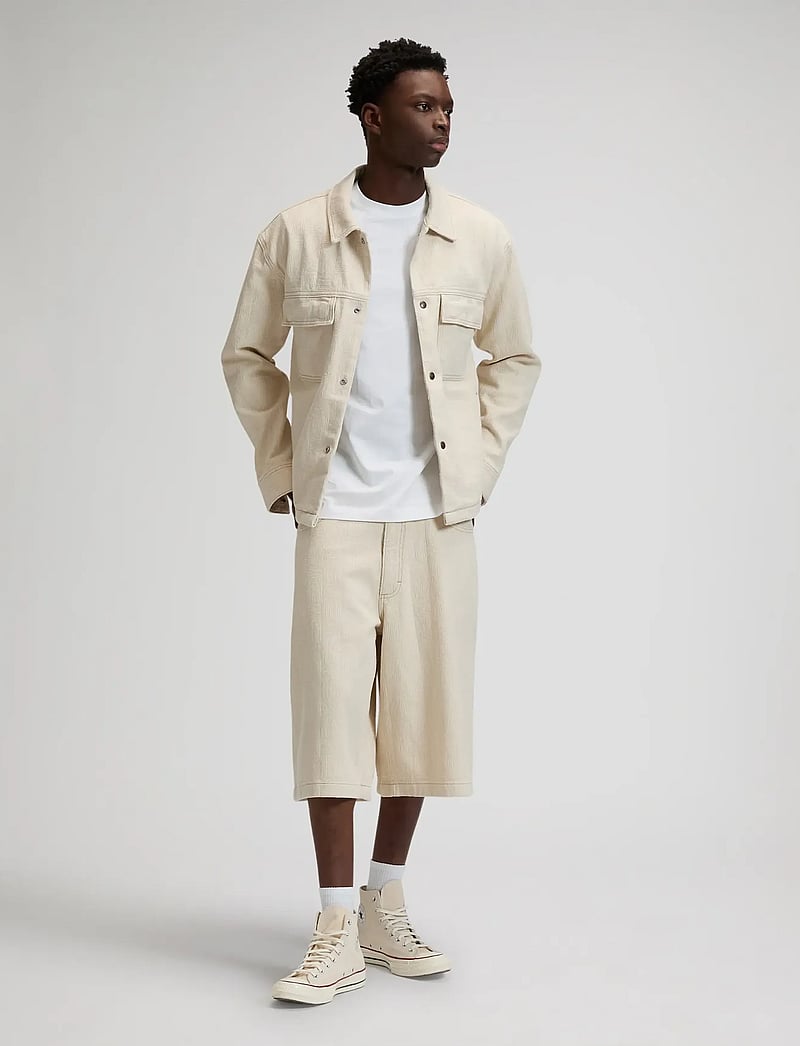 Lee Jeans - JACQUARD JKT - pealissärgid - natural greige - 3