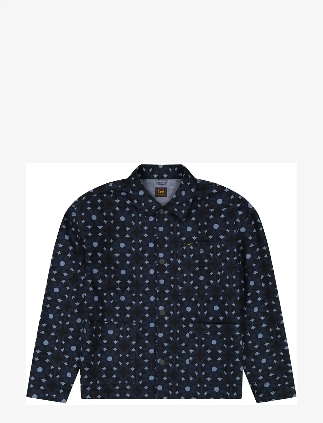 Lee Jeans - CLEAN WORKWEAR JACKET - fodrade jeansjackor - geo print - 1