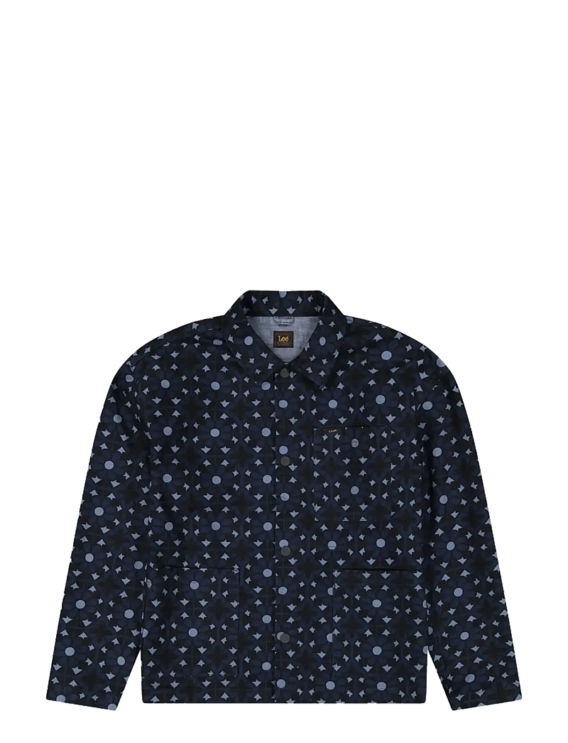 Lee Jeans - CLEAN WORKWEAR JACKET - fodrade jeansjackor - geo print - 1